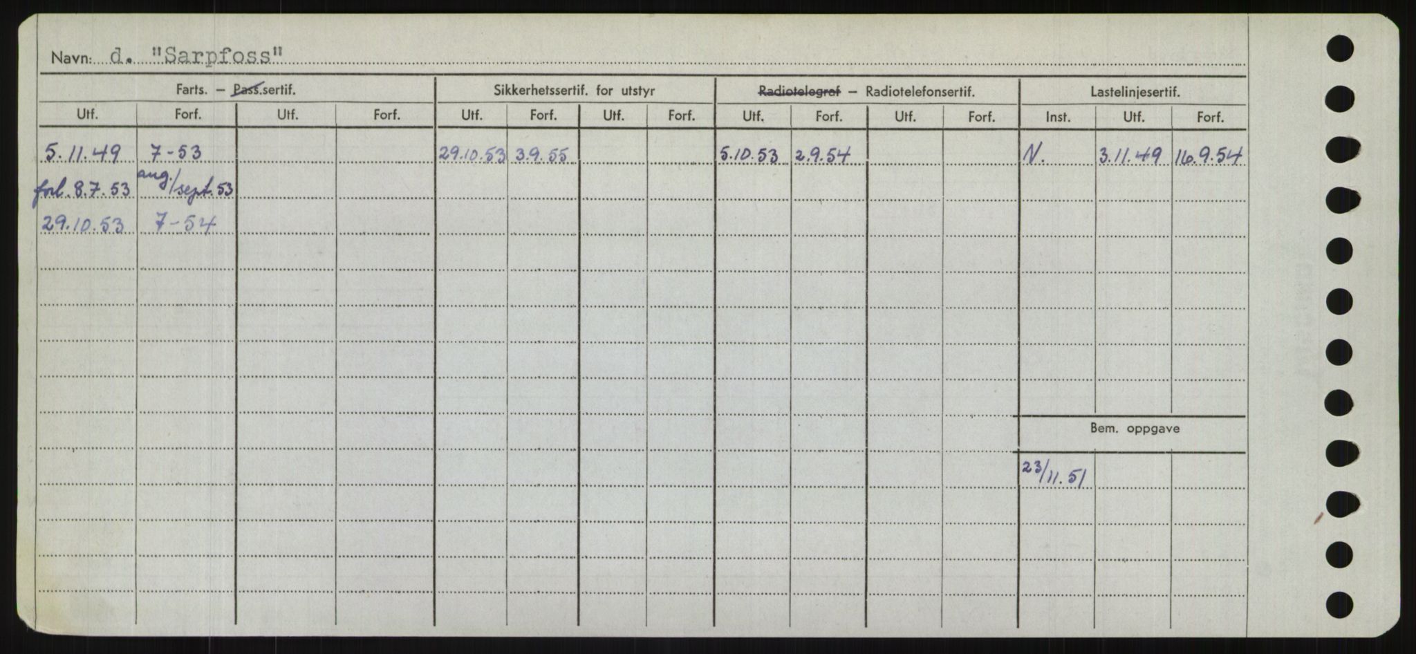 Sjøfartsdirektoratet med forløpere, Skipsmålingen, RA/S-1627/H/Hd/L0032: Fartøy, San-Seve, s. 208