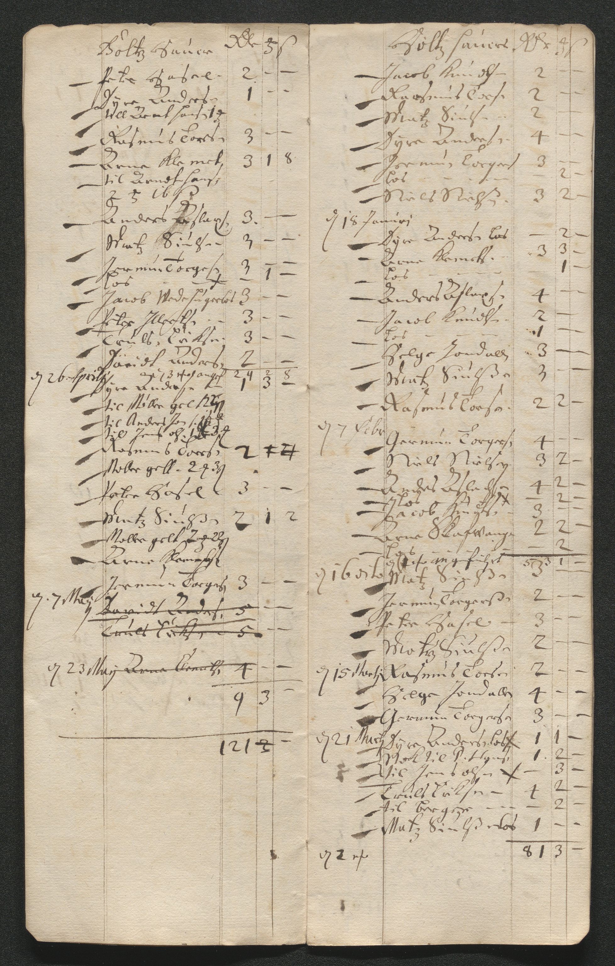Kongsberg Sølvverk 1623-1816, AV/SAKO-EA-3135/001/D/Dc/Dcd/L0045: Utgiftsregnskap for gruver m.m. , 1678, s. 4