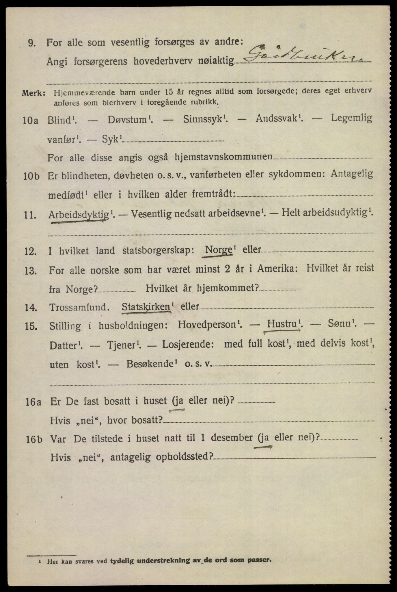 SAKO, Folketelling 1920 for 0616 Nes herred, 1920, s. 2369