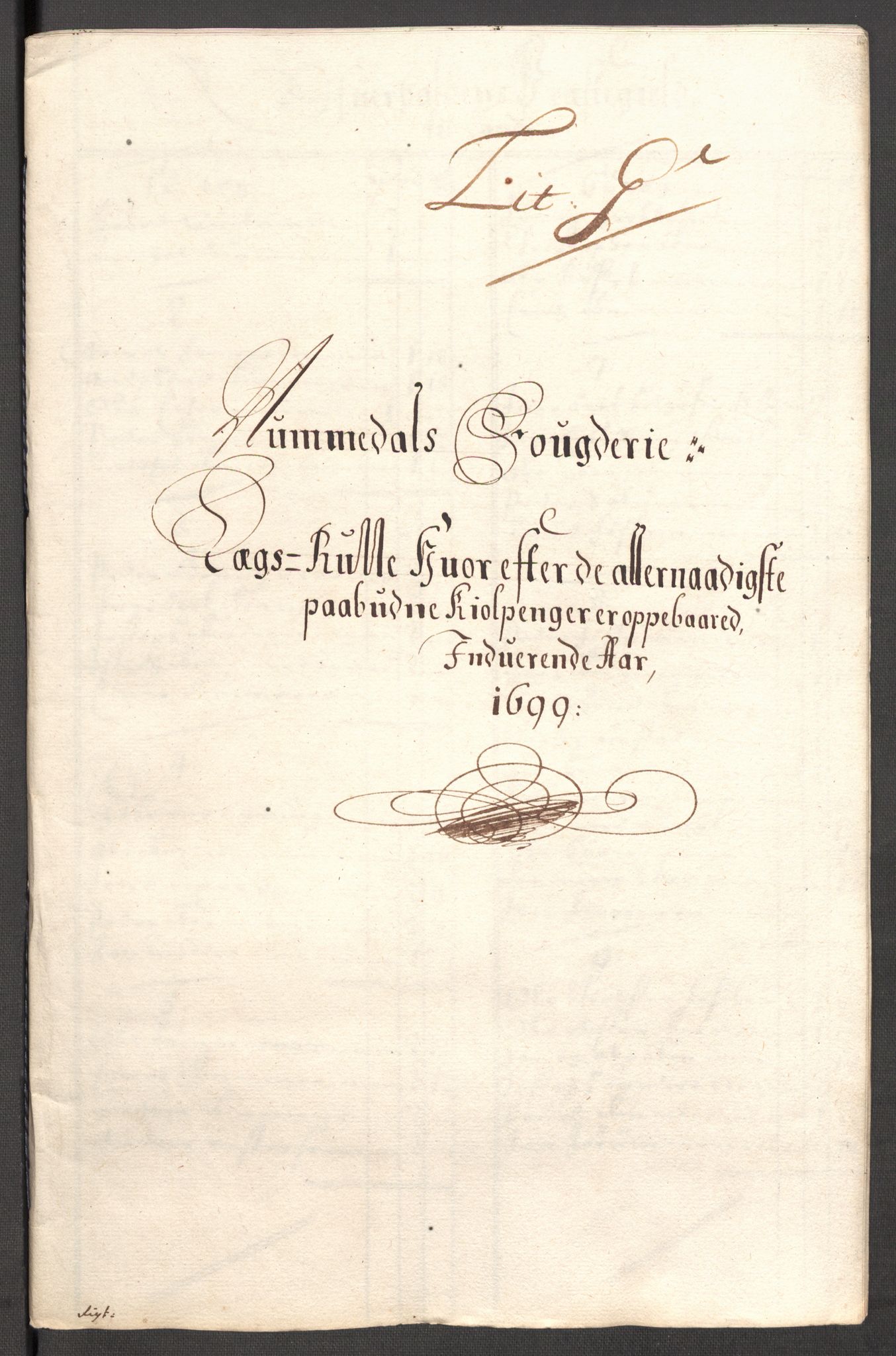 Rentekammeret inntil 1814, Reviderte regnskaper, Fogderegnskap, RA/EA-4092/R64/L4426: Fogderegnskap Namdal, 1699-1700, s. 107