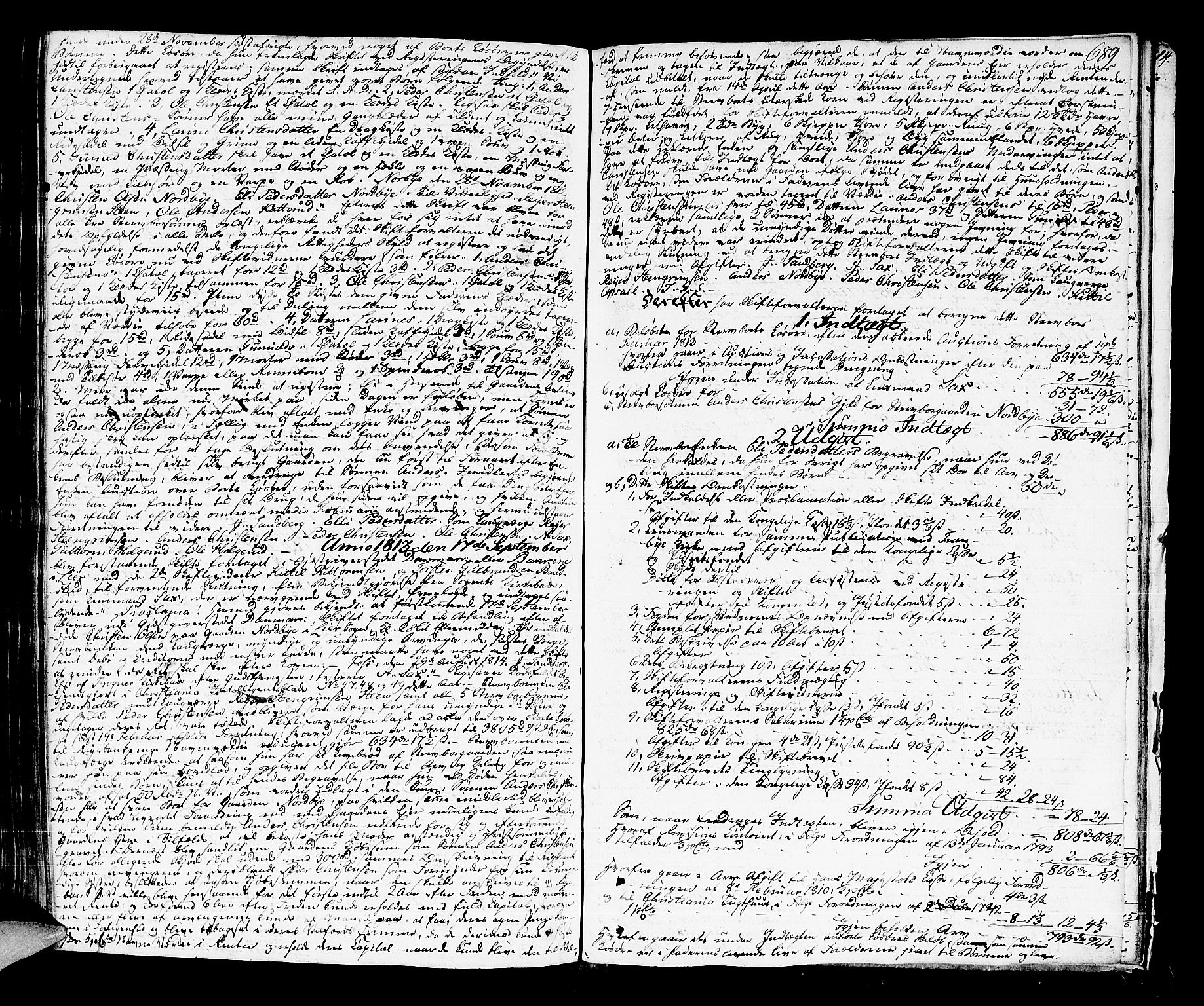 Lier, Røyken og Hurum sorenskriveri, AV/SAKO-A-89/H/Hc/L0009: Skifteprotokoll, 1805-1813, s. 688b-689a