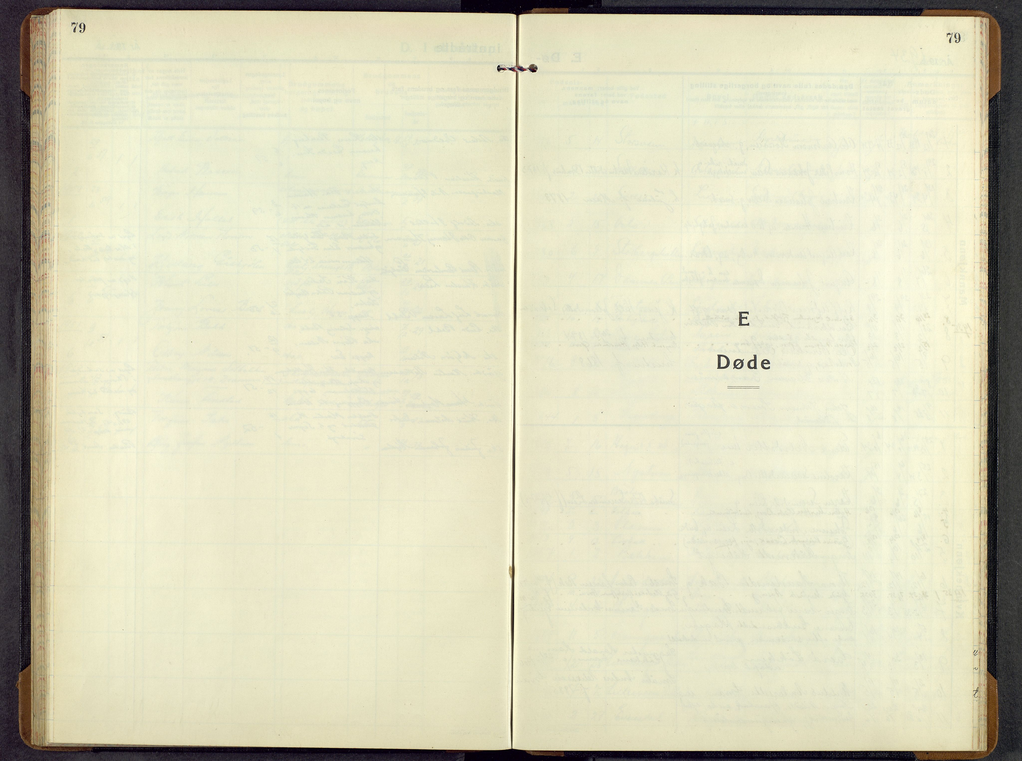 Elverum prestekontor, AV/SAH-PREST-044/H/Ha/Hab/L0018: Klokkerbok nr. 18, 1934-1960, s. 79