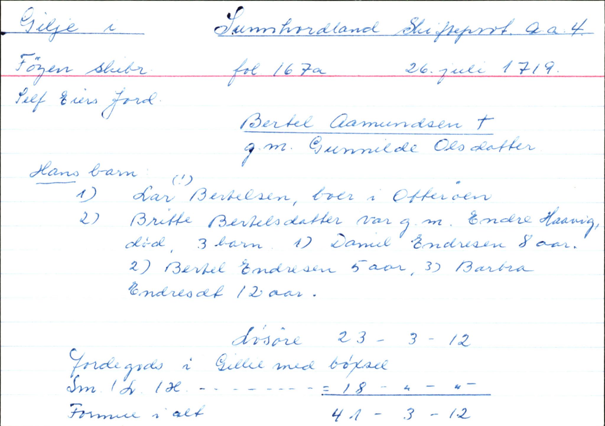 Skiftekort ved Statsarkivet i Bergen, SAB/SKIFTEKORT/004/L0003: Skifteprotokoll nr. 4, 1717-1722, s. 135