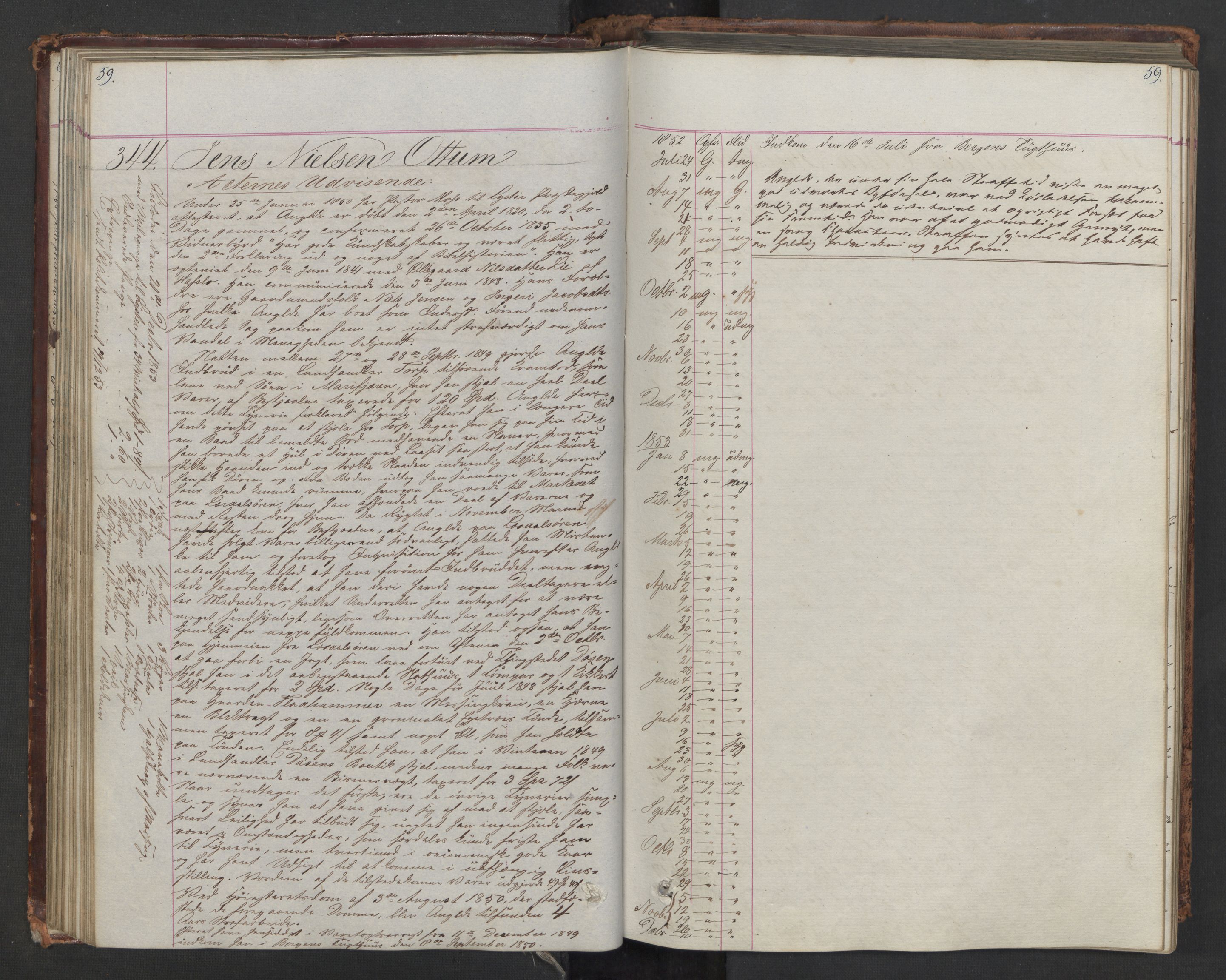 Botsfengslet, AV/RA-S-1539/D/Db/Dbb/L0002: 285a - 603a, 1852-1853, s. 59