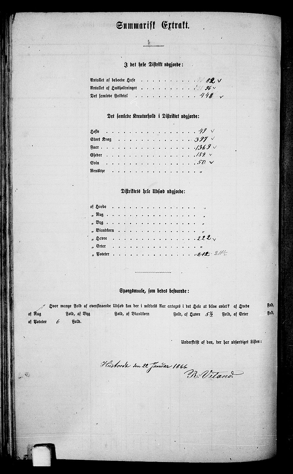 RA, Folketelling 1865 for 1213P Fjelberg prestegjeld, 1865, s. 125