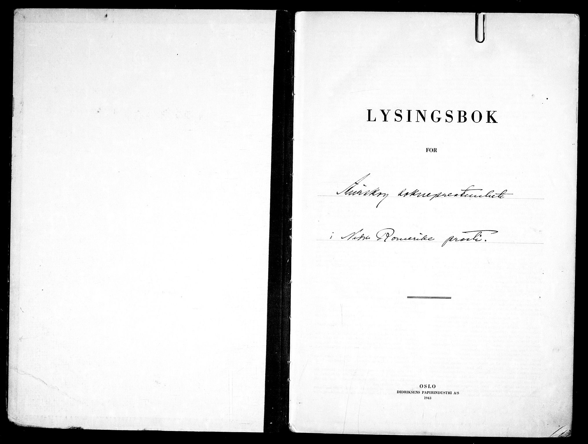 Aurskog prestekontor Kirkebøker, SAO/A-10304a/H/Ha/L0003: Lysningsprotokoll nr. 3, 1947-1967