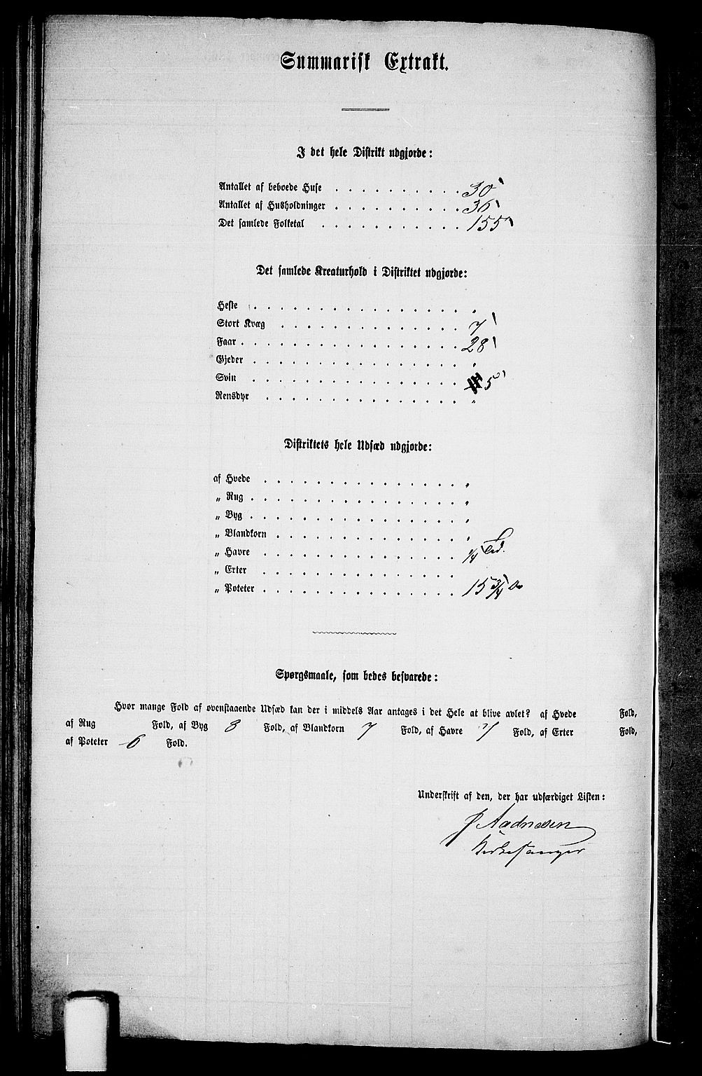 RA, Folketelling 1865 for 1133P Hjelmeland prestegjeld, 1865, s. 93