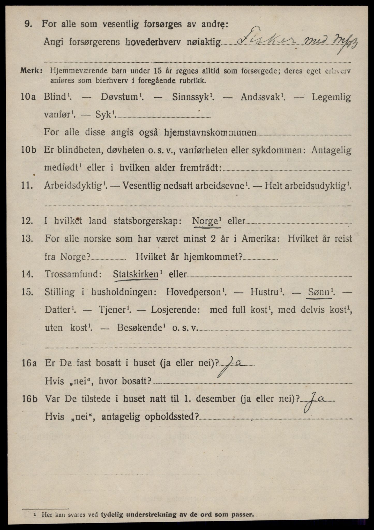 SAT, Folketelling 1920 for 1516 Ulstein herred, 1920, s. 5343