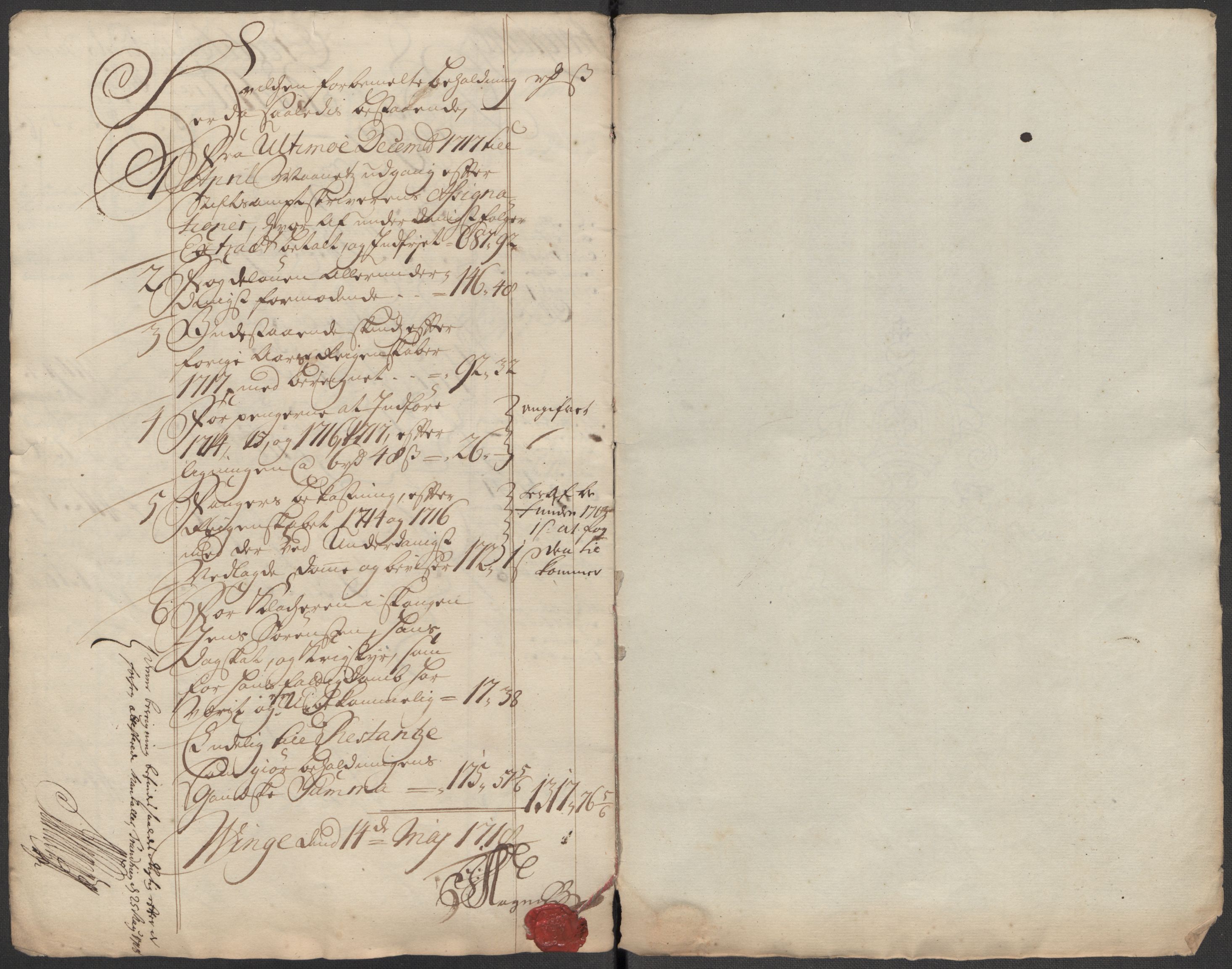 Rentekammeret inntil 1814, Reviderte regnskaper, Fogderegnskap, RA/EA-4092/R62/L4207: Fogderegnskap Stjørdal og Verdal, 1717, s. 12