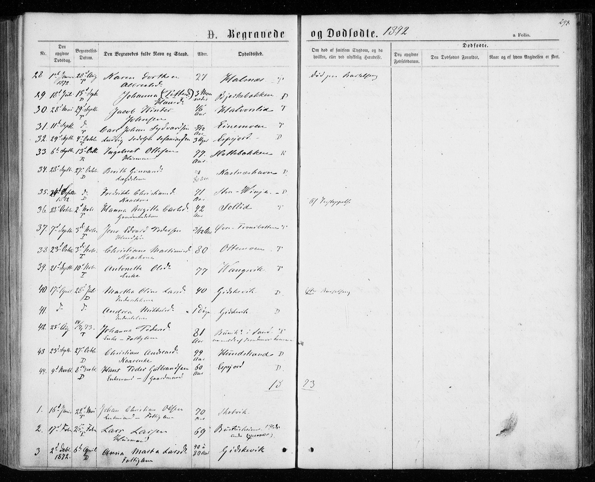 Tranøy sokneprestkontor, AV/SATØ-S-1313/I/Ia/Iaa/L0008kirke: Ministerialbok nr. 8, 1867-1877, s. 298