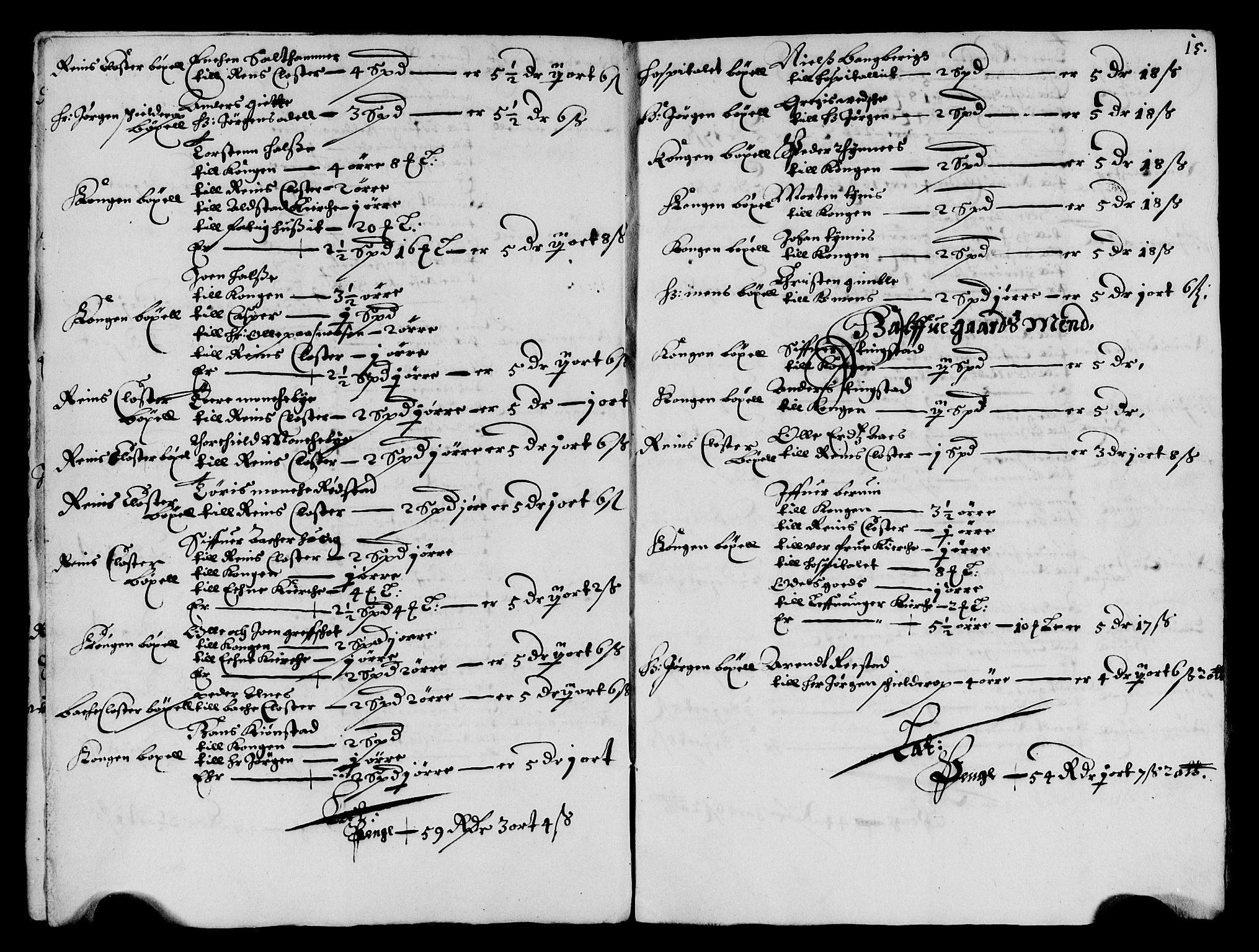 Rentekammeret inntil 1814, Reviderte regnskaper, Lensregnskaper, AV/RA-EA-5023/R/Rb/Rbw/L0127: Trondheim len, 1656-1657