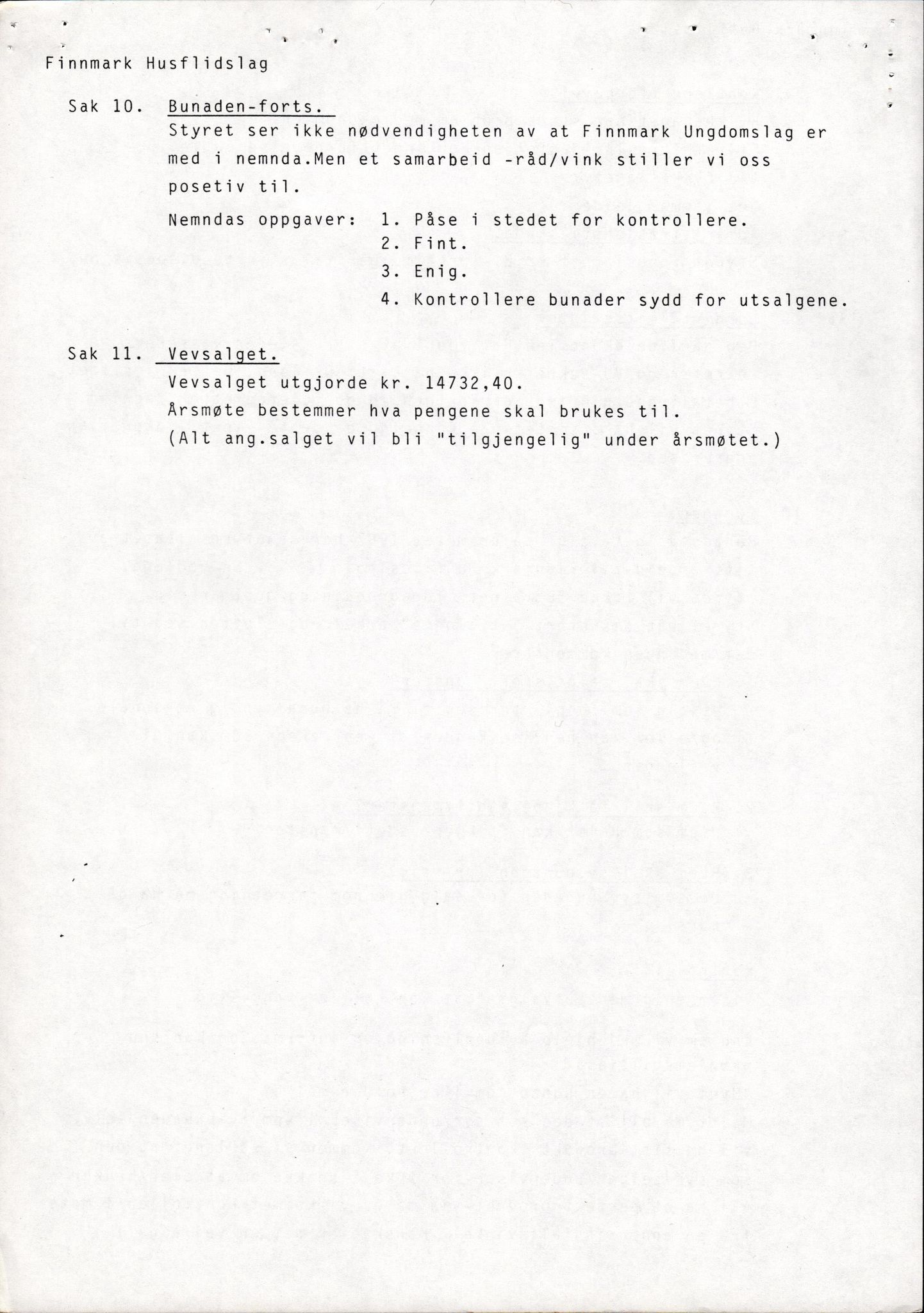 Finnmark Husflidslag, FMFB/A-1134/A/L0003: Møtebok, 1983-1994, s. 219