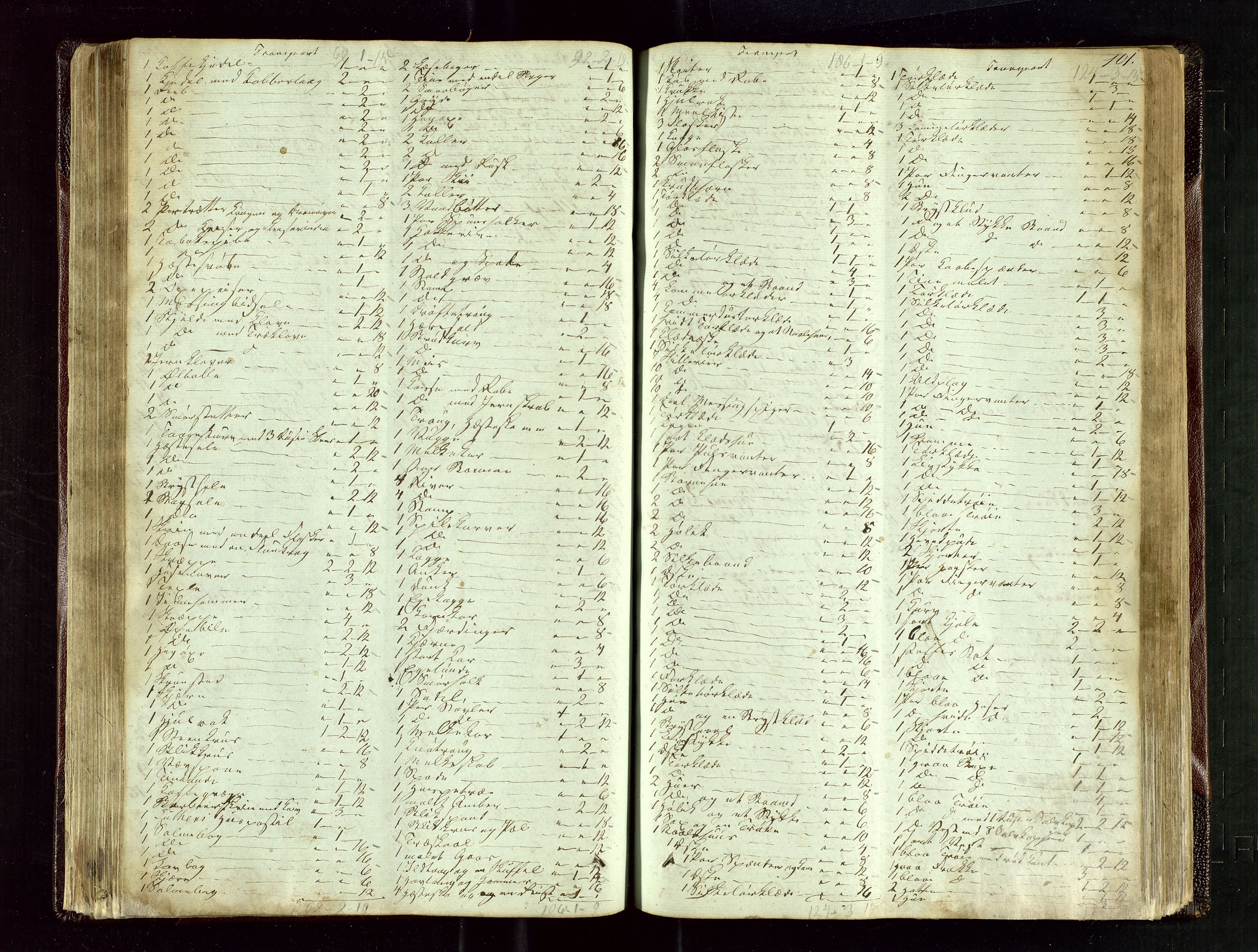 Ryfylke tingrett, AV/SAST-A-100055/001/IV/IVE/L0004: Skifteregistreringsprotokoll Suldal, 1851-1877, s. 101
