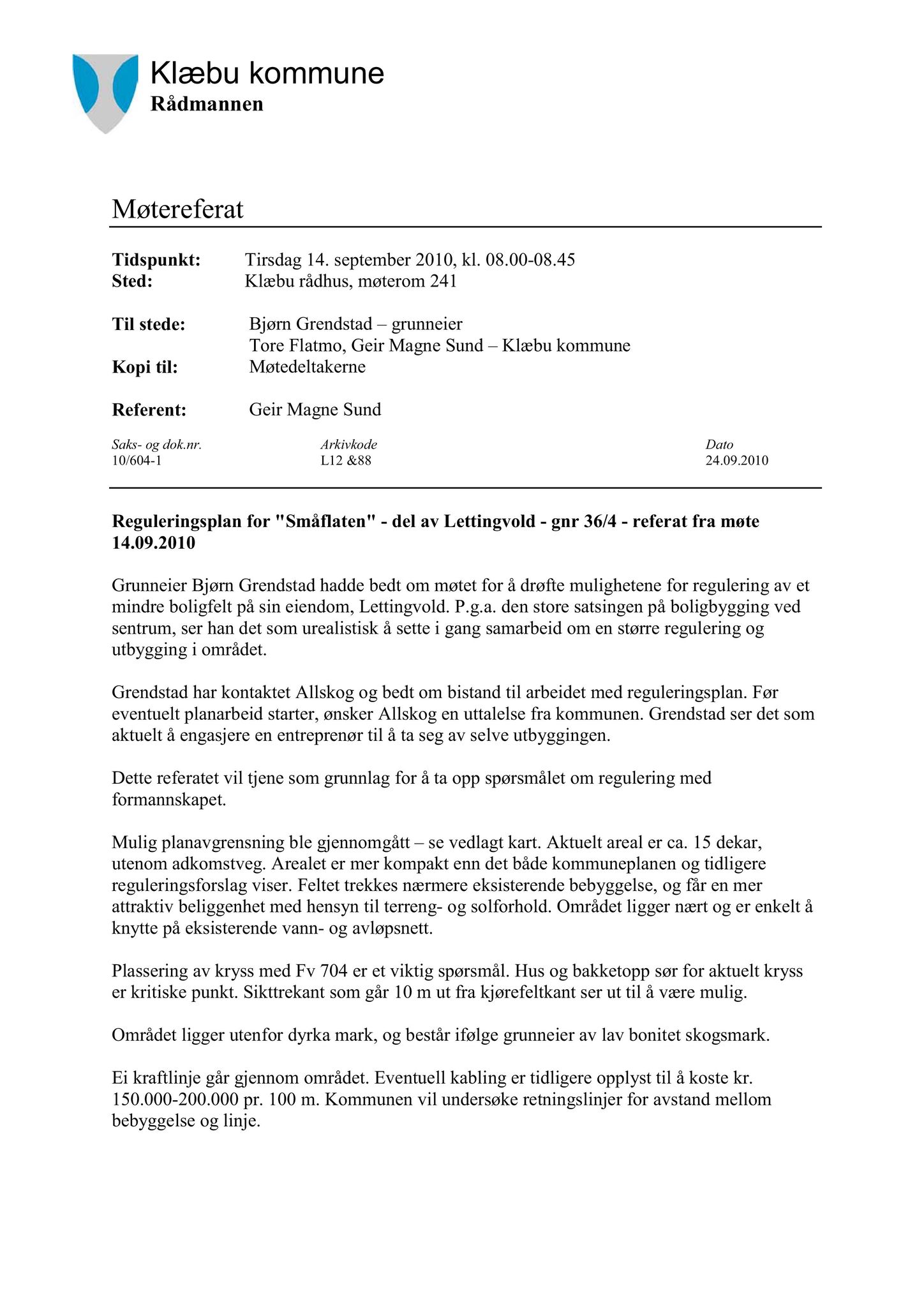 Klæbu Kommune, TRKO/KK/02-FS/L003: Formannsskapet - Møtedokumenter, 2010, s. 2298