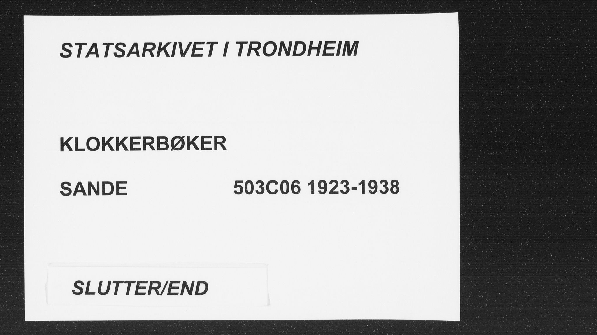 Ministerialprotokoller, klokkerbøker og fødselsregistre - Møre og Romsdal, AV/SAT-A-1454/503/L0051: Klokkerbok nr. 503C06, 1923-1938