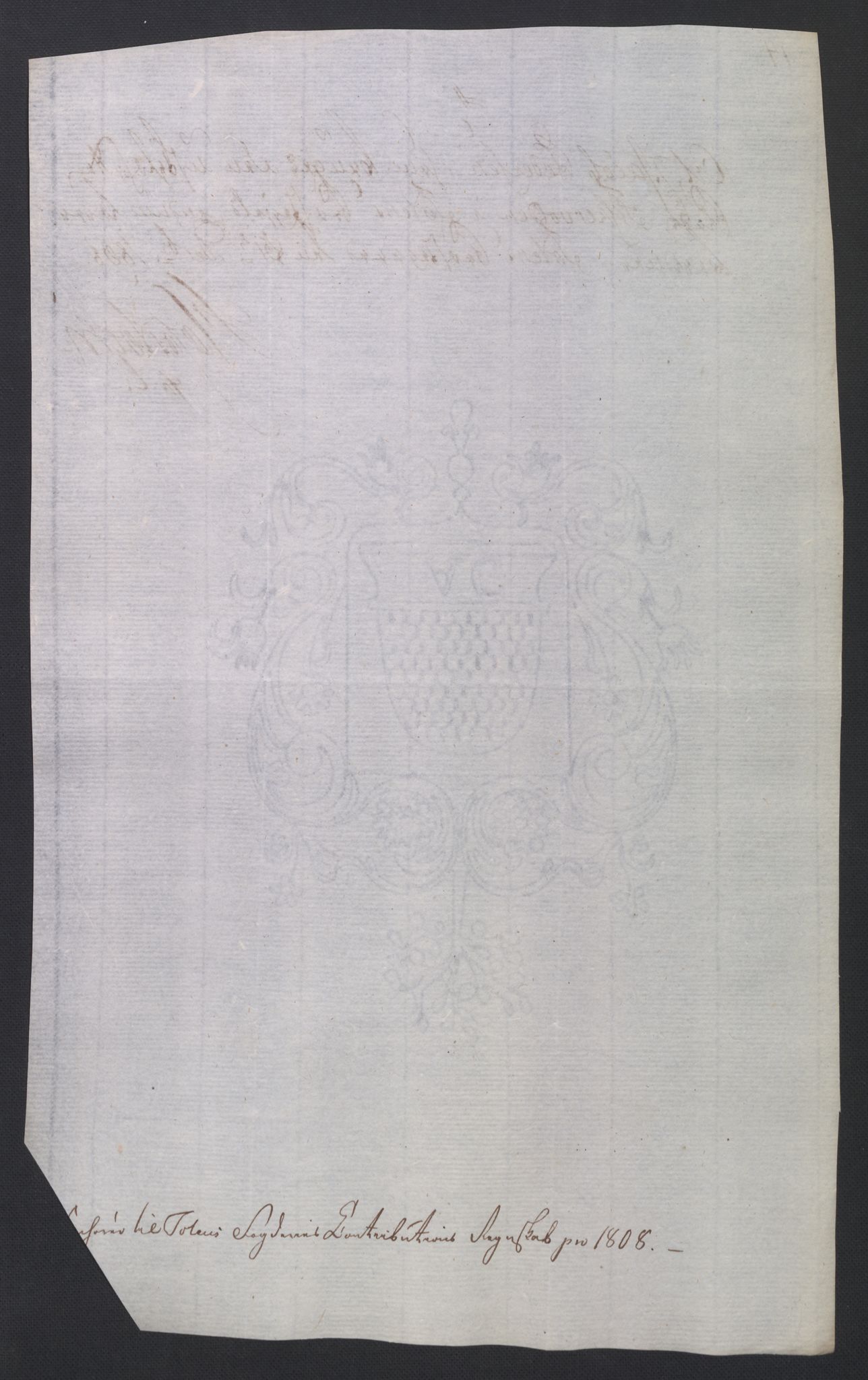 Rentekammeret inntil 1814, Reviderte regnskaper, Fogderegnskap, AV/RA-EA-4092/R19/L1396: Fogderegnskap Toten, Hadeland og Vardal, 1808, s. 144