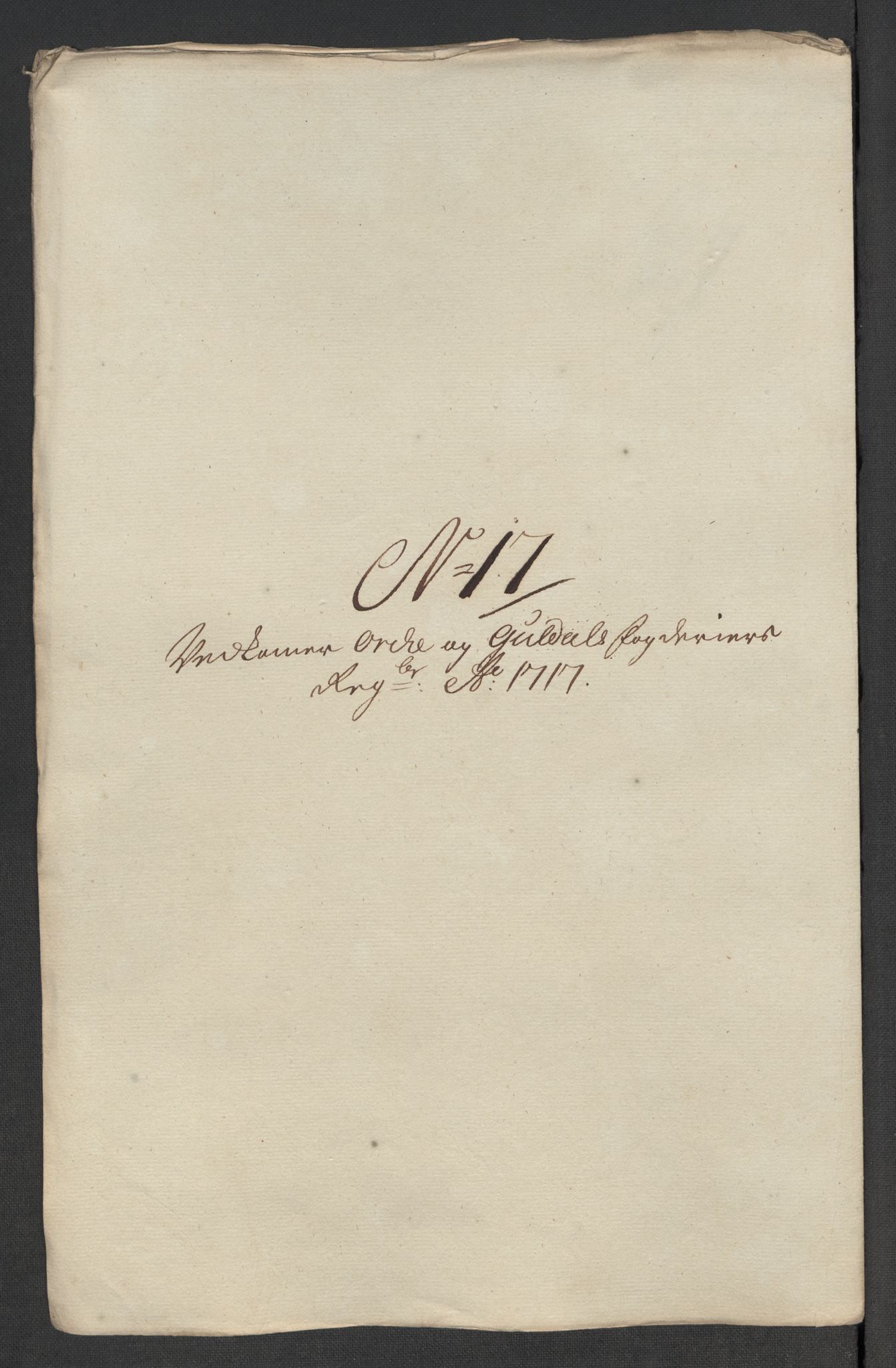 Rentekammeret inntil 1814, Reviderte regnskaper, Fogderegnskap, RA/EA-4092/R60/L3969: Fogderegnskap Orkdal og Gauldal, 1717, s. 194