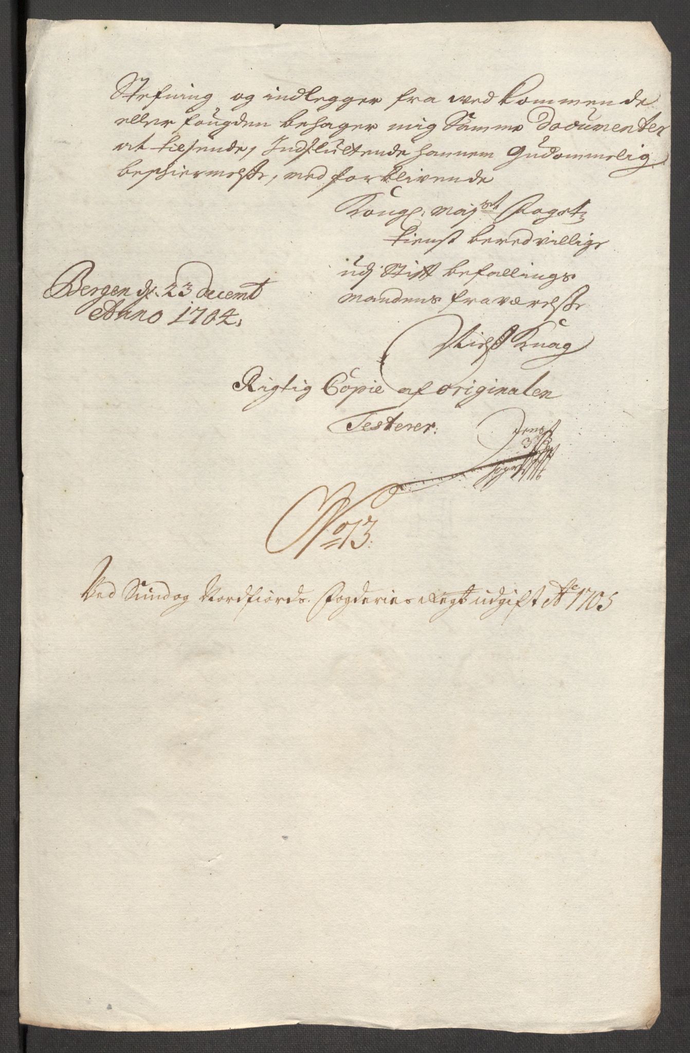Rentekammeret inntil 1814, Reviderte regnskaper, Fogderegnskap, AV/RA-EA-4092/R53/L3429: Fogderegnskap Sunn- og Nordfjord, 1705, s. 231