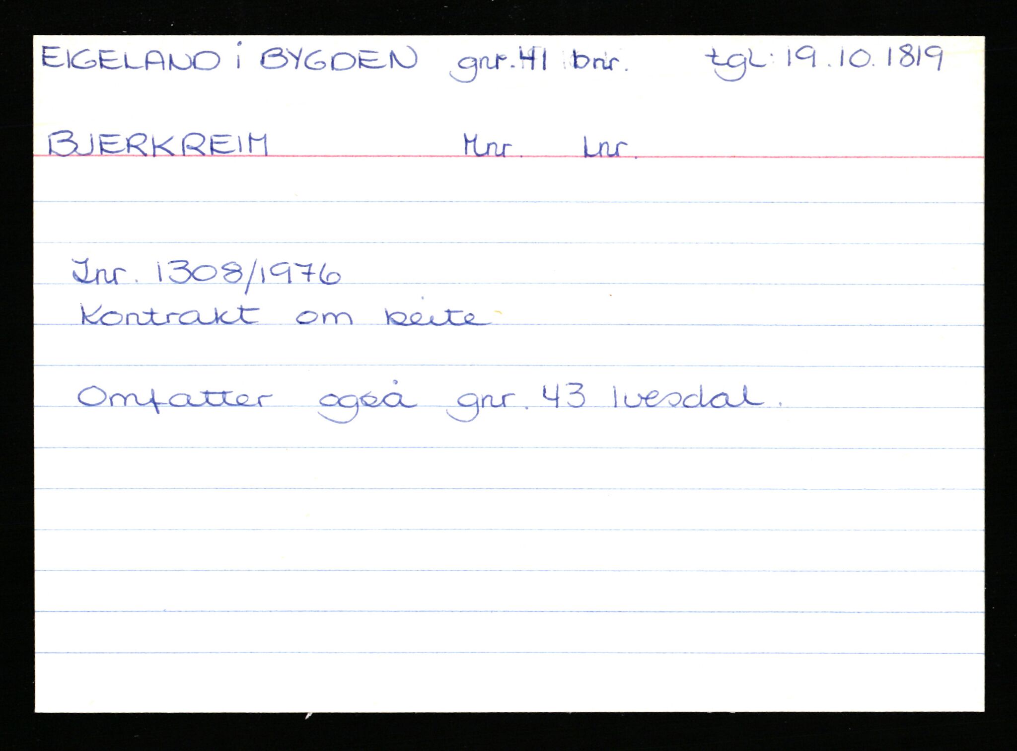 Statsarkivet i Stavanger, AV/SAST-A-101971/03/Y/Yk/L0008: Registerkort sortert etter gårdsnavn: Eig - Erlien, 1750-1930, s. 94