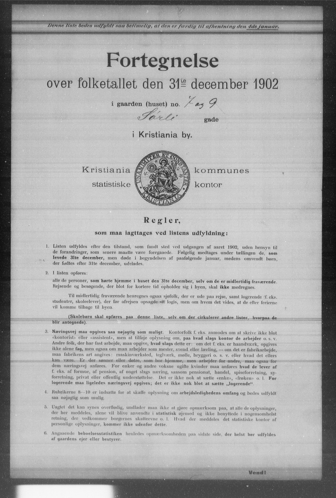 OBA, Kommunal folketelling 31.12.1902 for Kristiania kjøpstad, 1902, s. 19913