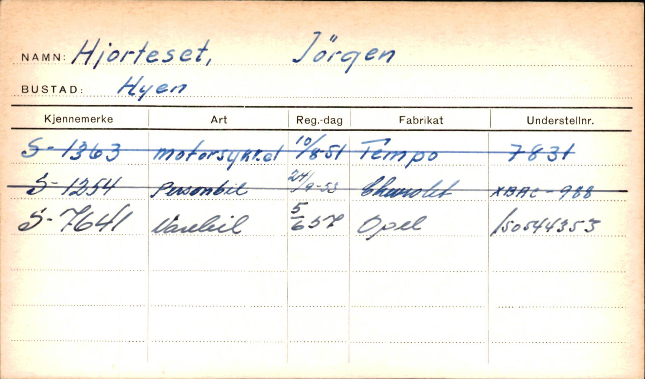 Statens vegvesen, Sogn og Fjordane vegkontor, SAB/A-5301/4/F/L0001A: Eigarregister Fjordane til 1.6.1961, 1930-1961, s. 513