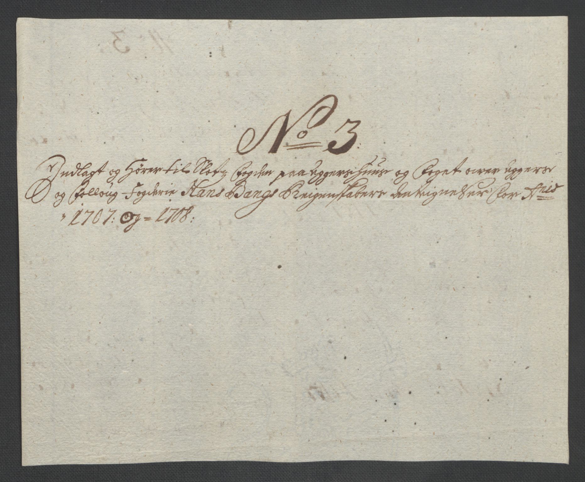 Rentekammeret inntil 1814, Reviderte regnskaper, Fogderegnskap, AV/RA-EA-4092/R10/L0447: Fogderegnskap Aker og Follo, 1707-1709, s. 394