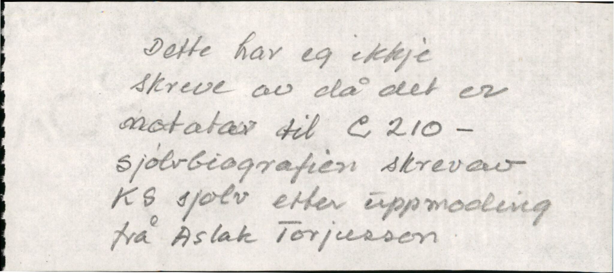 Samling etter Klara Semb, NSFF/KS/C/210b: Klara skildrar oppvekst, tur til Færøyene og USA og arbeid med songdans og bunad, s. 15-40