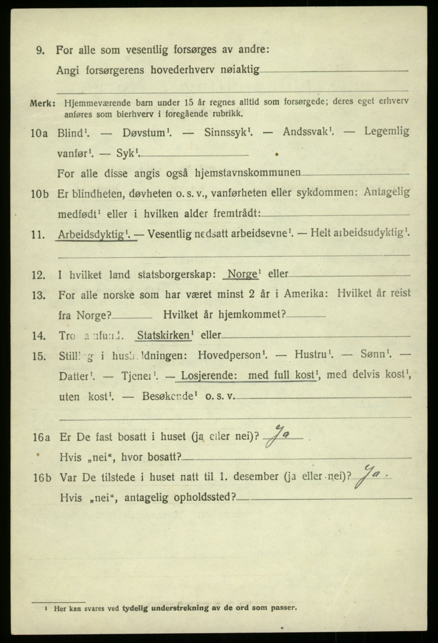 SAB, Folketelling 1920 for 1238 Kvam herred, 1920, s. 4210