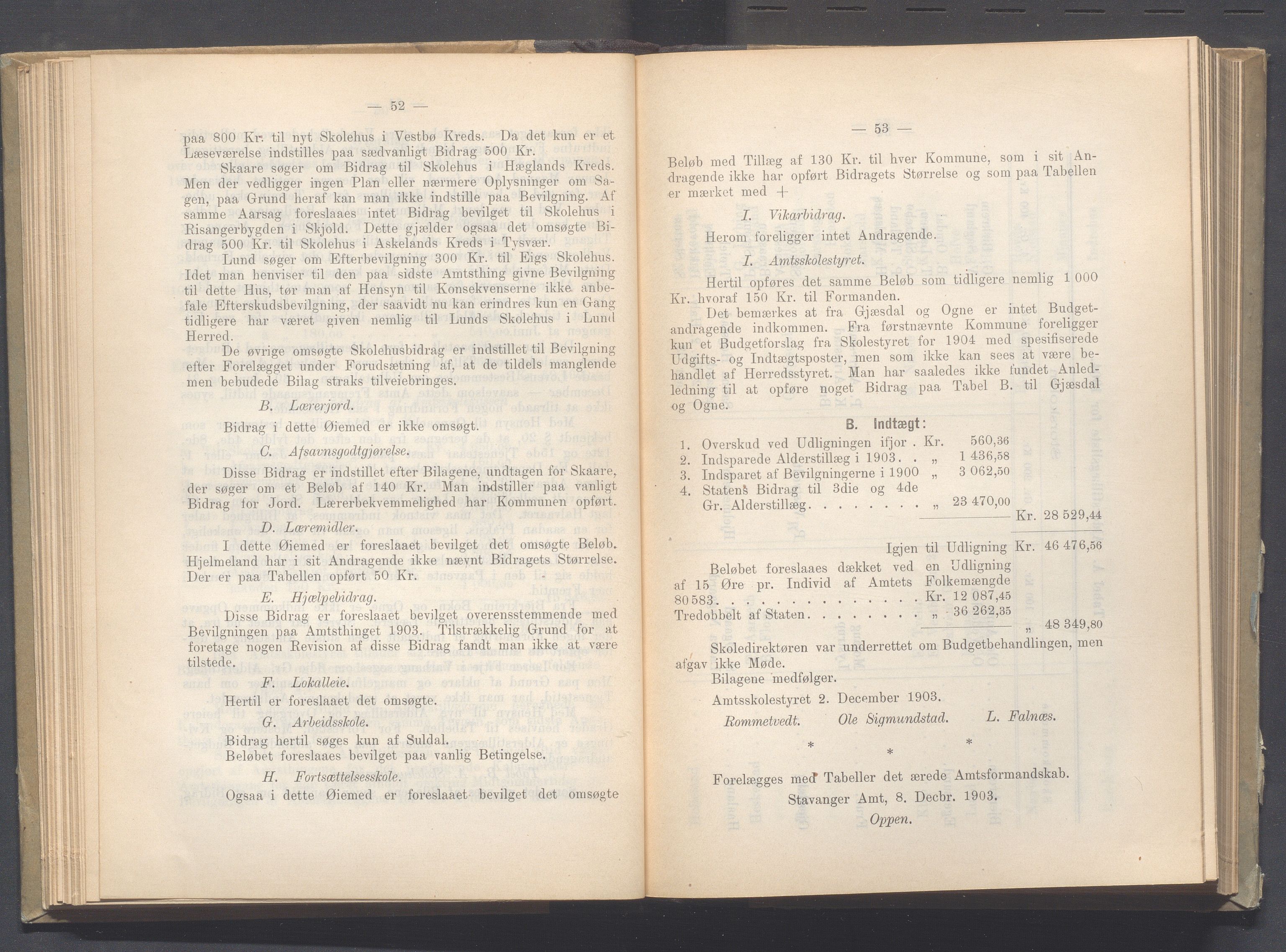 Rogaland fylkeskommune - Fylkesrådmannen , IKAR/A-900/A, 1904, s. 68