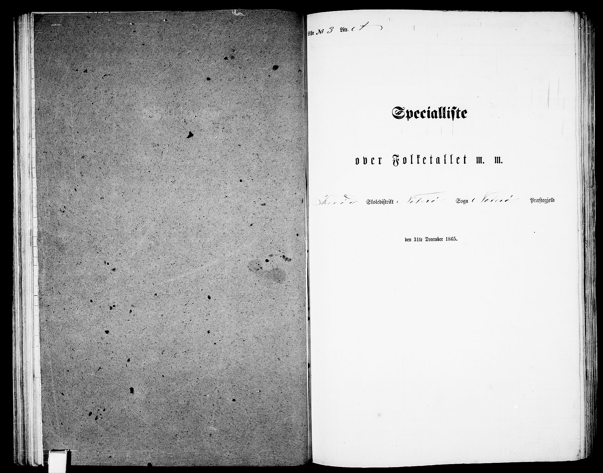 RA, Folketelling 1865 for 0722P Nøtterøy prestegjeld, 1865, s. 92