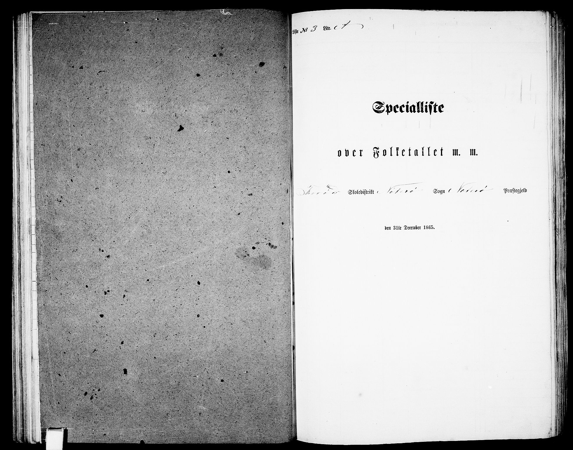 RA, Folketelling 1865 for 0722P Nøtterøy prestegjeld, 1865, s. 92