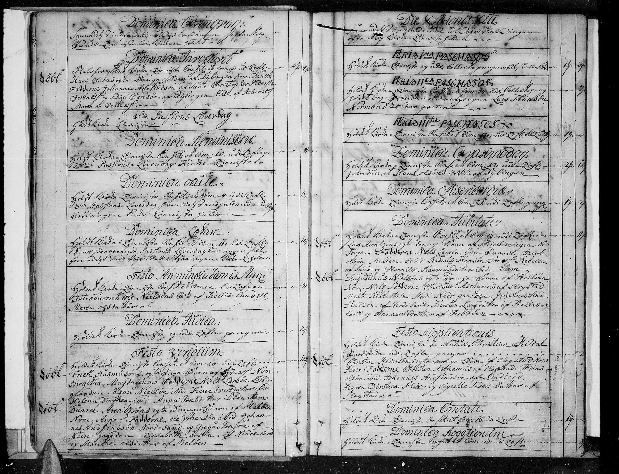 Sand/Bjarkøy sokneprestkontor, AV/SATØ-S-0811/I/Ia/Iaa/L0001kirke: Ministerialbok nr. 1, 1758-1797