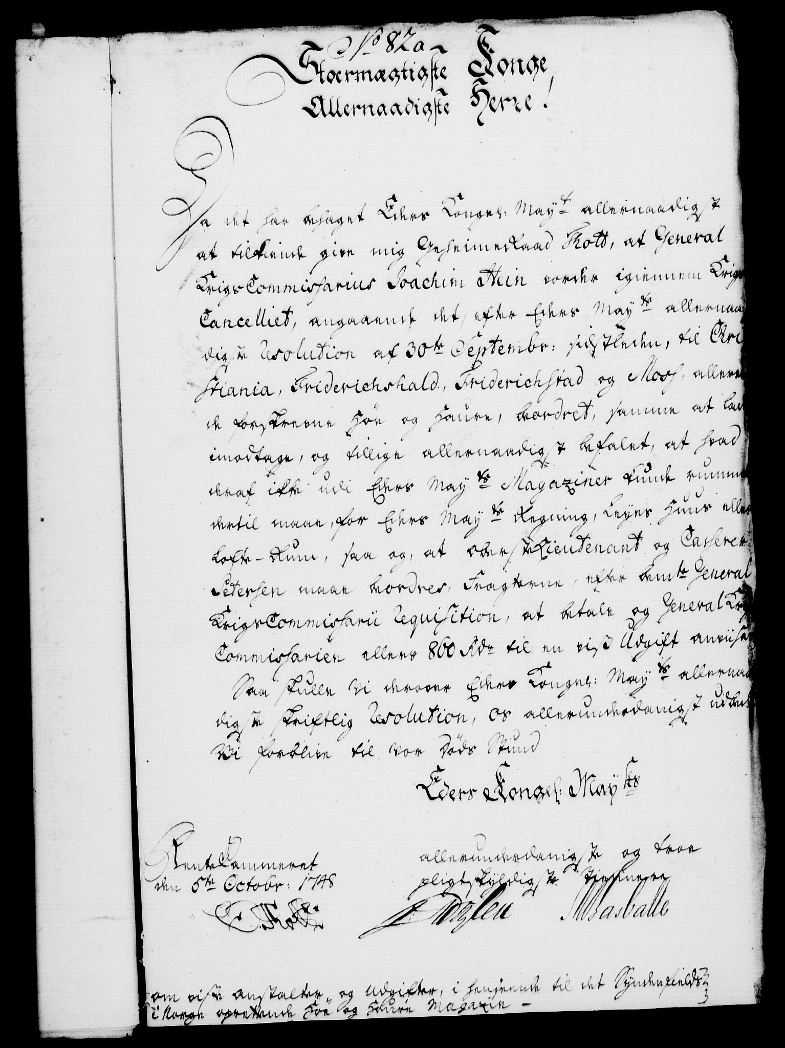 Rentekammeret, Kammerkanselliet, AV/RA-EA-3111/G/Gf/Gfa/L0030: Norsk relasjons- og resolusjonsprotokoll (merket RK 52.30), 1748, s. 511