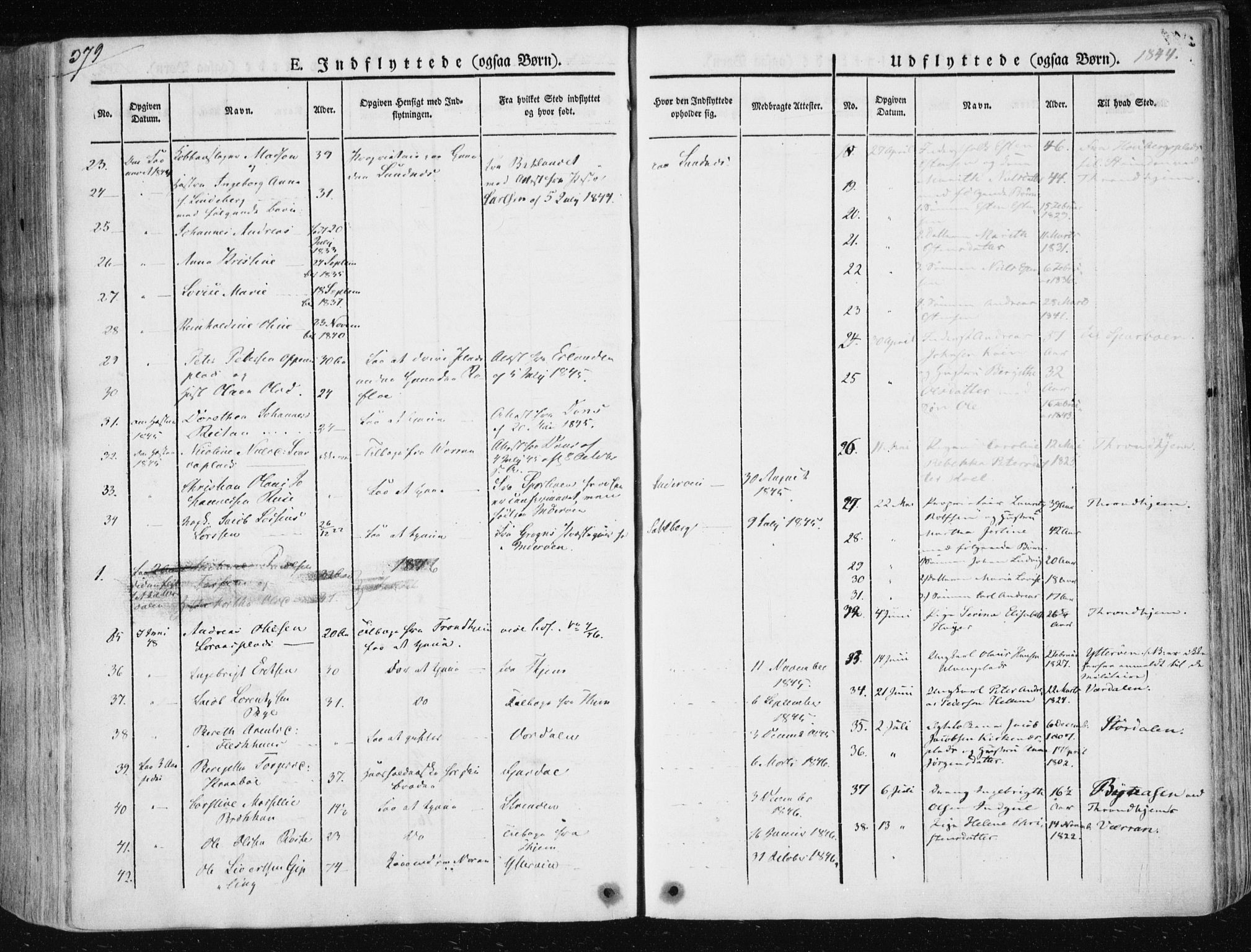 Ministerialprotokoller, klokkerbøker og fødselsregistre - Nord-Trøndelag, SAT/A-1458/730/L0280: Ministerialbok nr. 730A07 /1, 1840-1854, s. 379