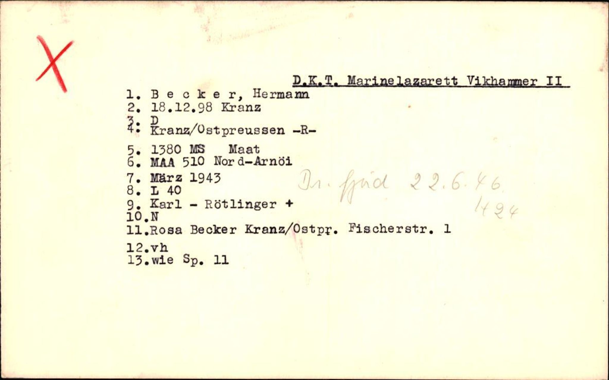 Hjemsendte tyskere , AV/RA-RAFA-6487/D/Db/L0006: Adam-Zimmerman + Ableiter-Barta, 1945-1947, s. 5