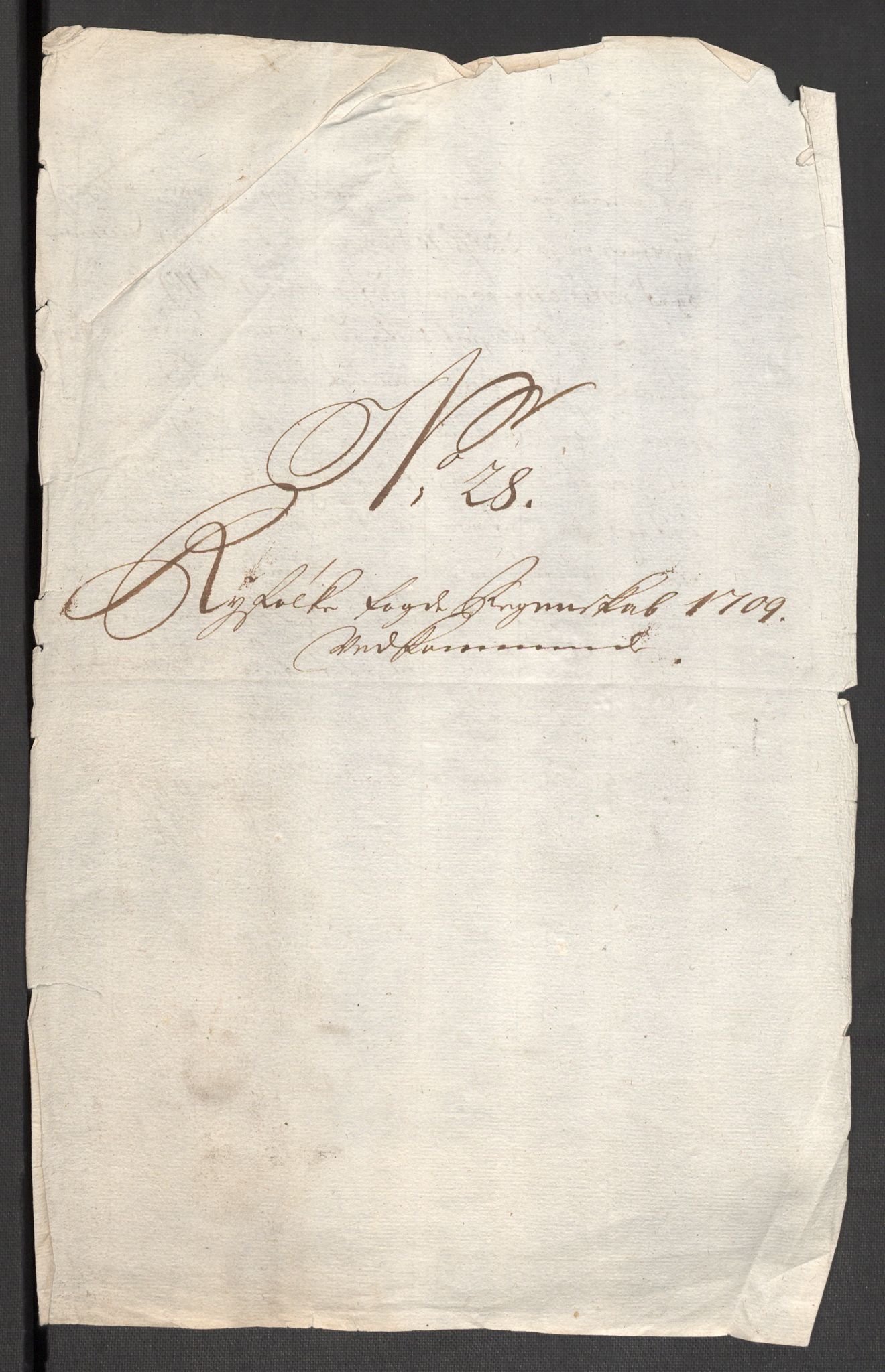 Rentekammeret inntil 1814, Reviderte regnskaper, Fogderegnskap, RA/EA-4092/R47/L2861: Fogderegnskap Ryfylke, 1706-1709, s. 464