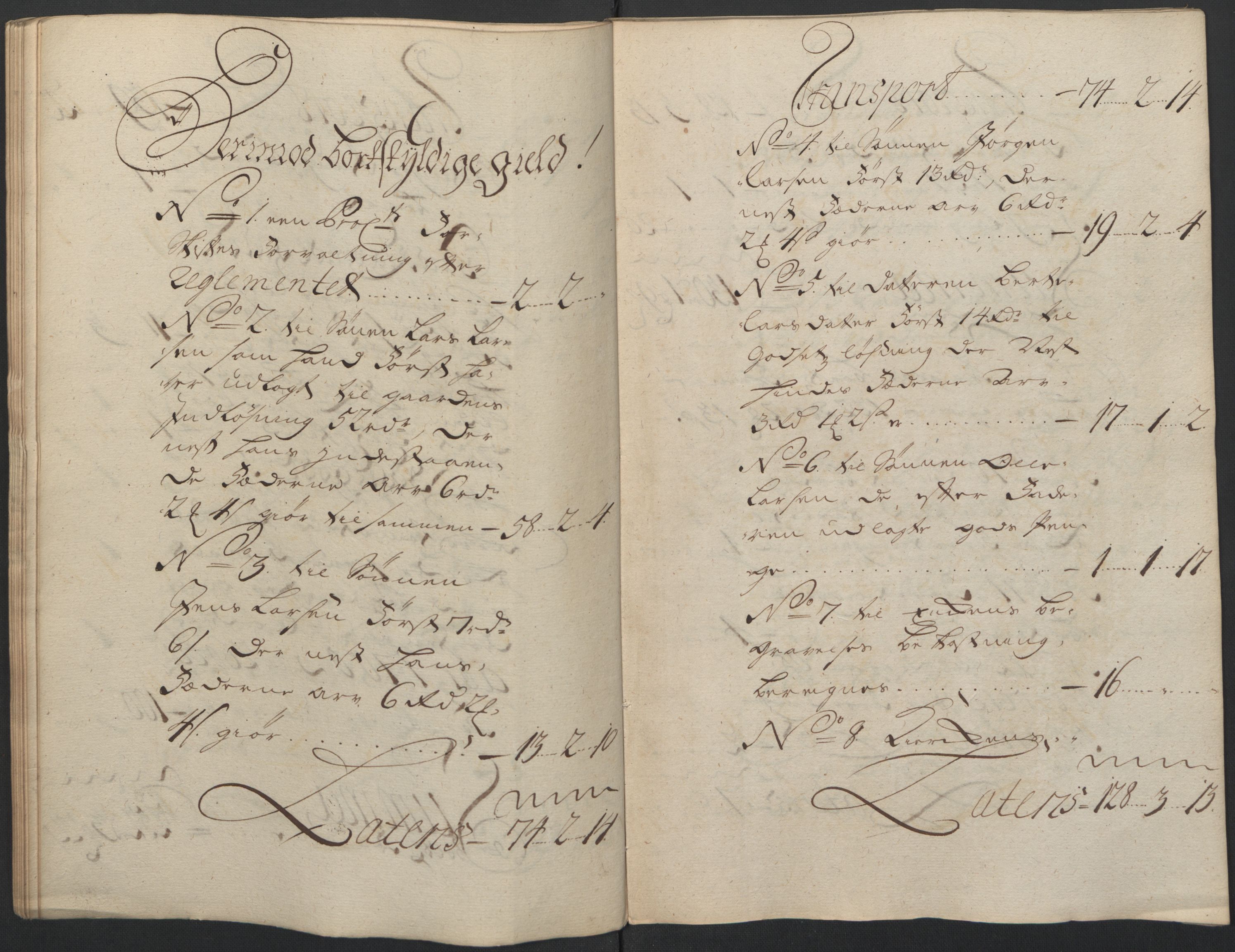 Forsvaret, Generalauditøren, AV/RA-RAFA-1772/F/Fj/Fjb/L0001: Skifter nr. 1 - 39. (1725, 1726), 1725-1726, s. 146