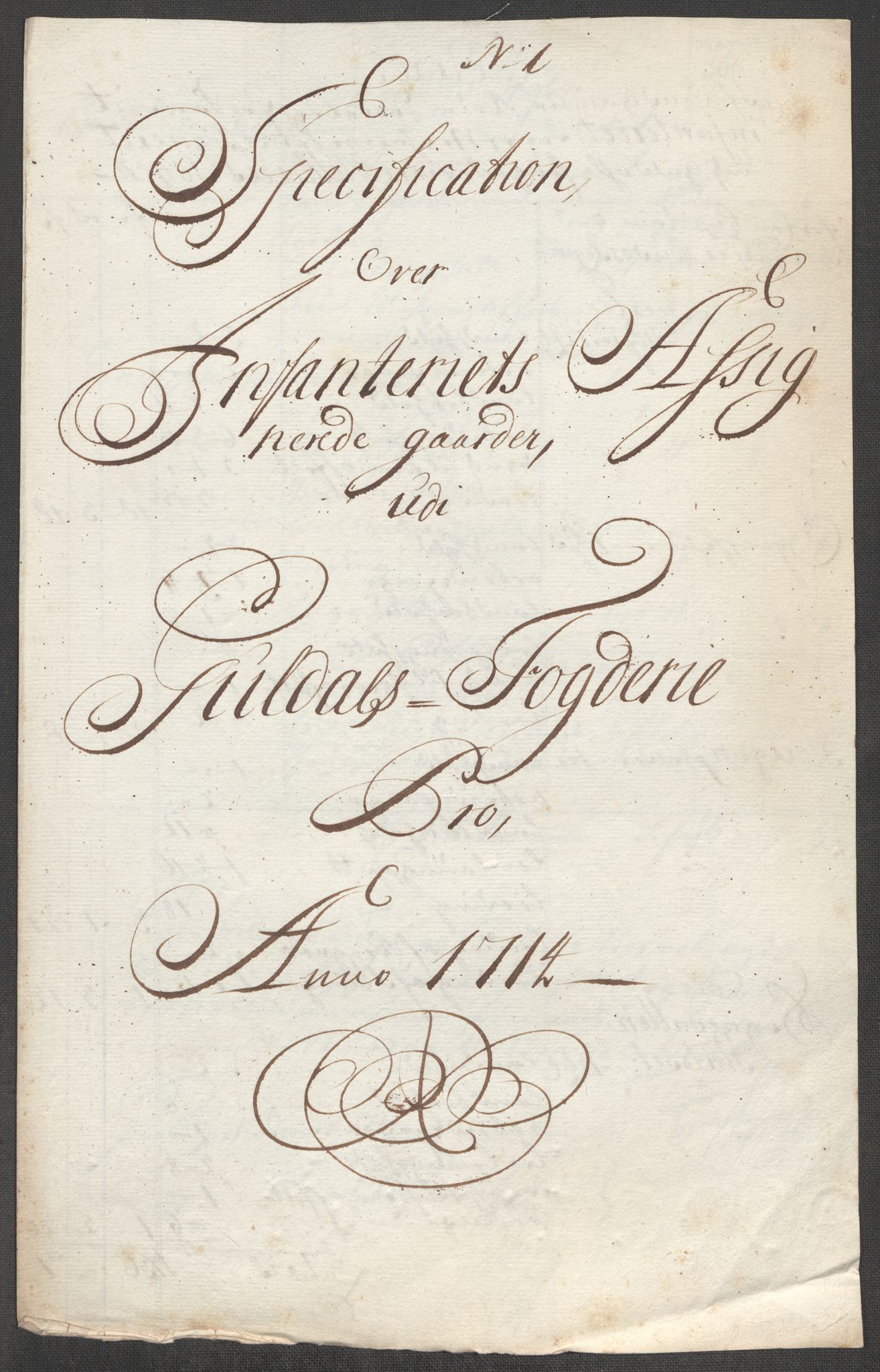 Rentekammeret inntil 1814, Reviderte regnskaper, Fogderegnskap, RA/EA-4092/R60/L3965: Fogderegnskap Orkdal og Gauldal, 1714, s. 478