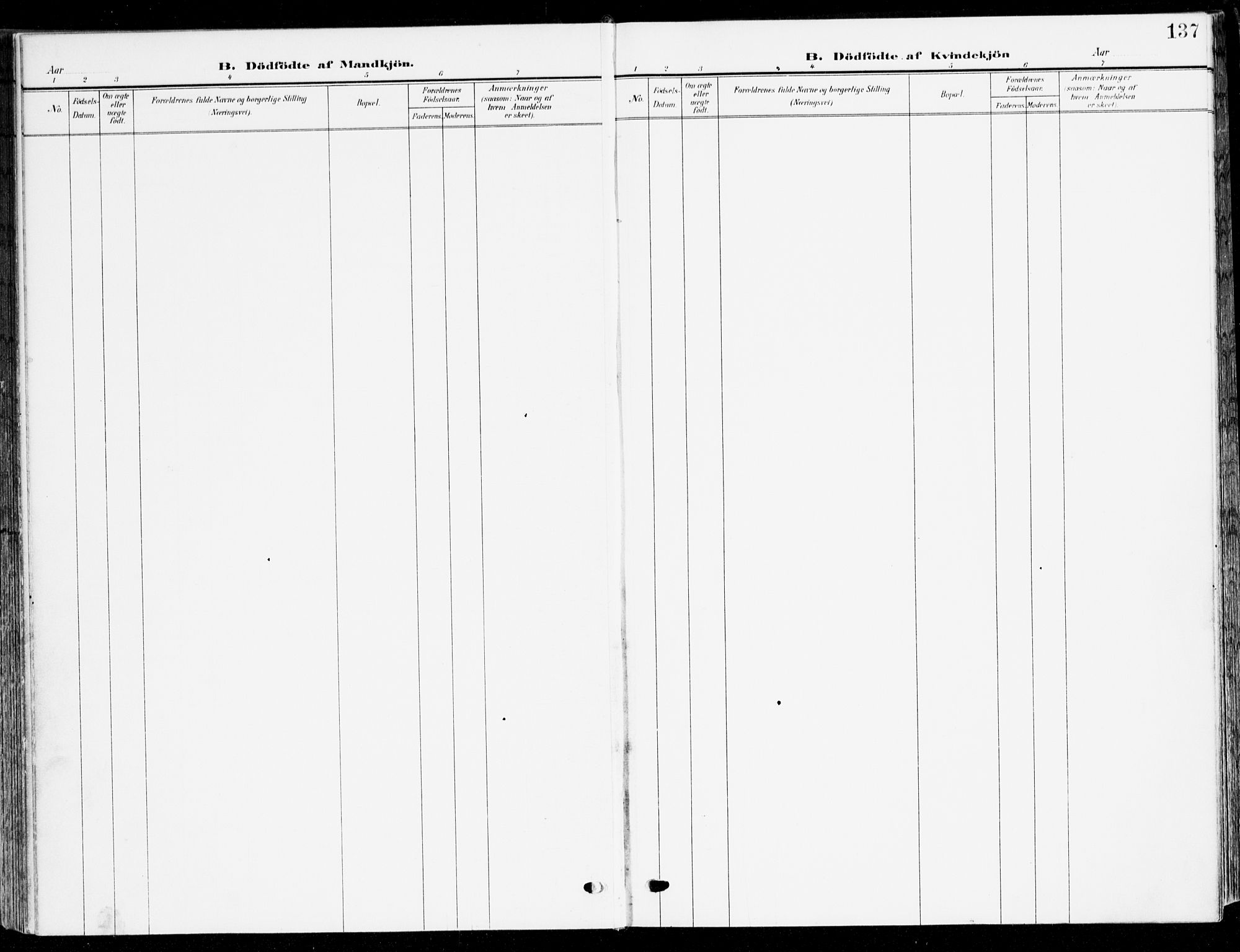 Selje sokneprestembete, SAB/A-99938/H/Ha/Haa/Haab: Ministerialbok nr. B 3, 1908-1923, s. 137