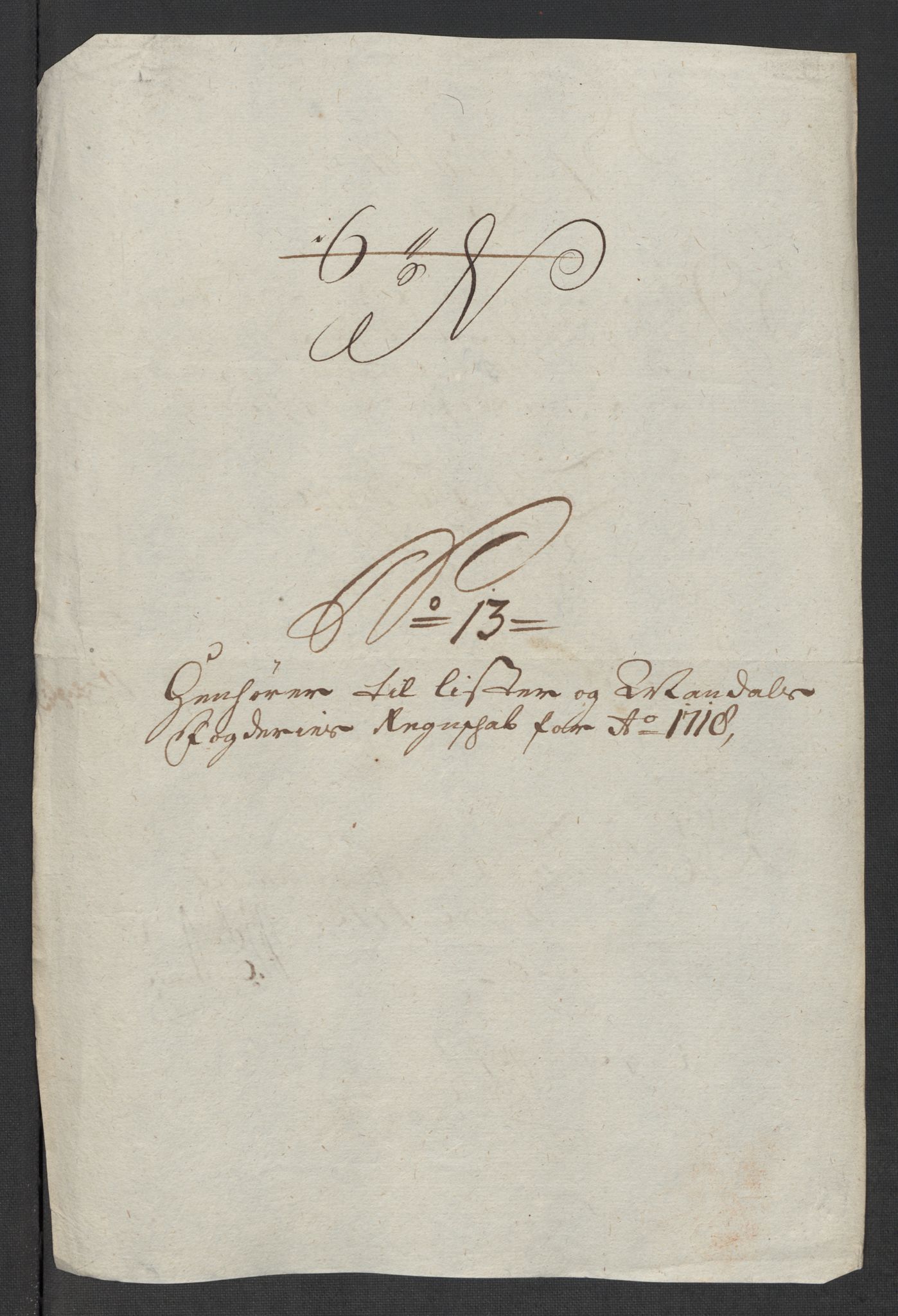 Rentekammeret inntil 1814, Reviderte regnskaper, Fogderegnskap, RA/EA-4092/R43/L2563: Fogderegnskap Lista og Mandal, 1718, s. 187