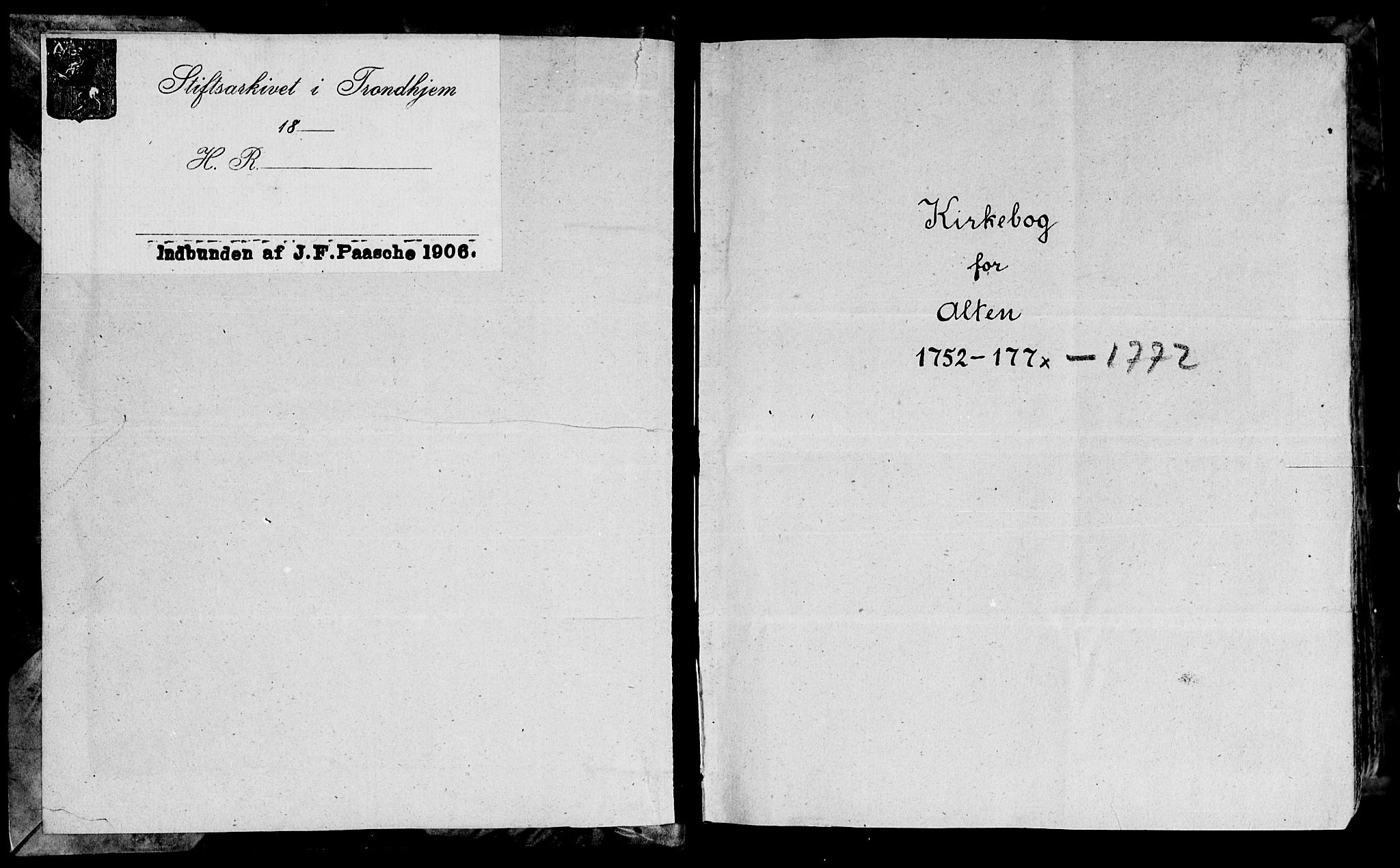 Talvik sokneprestkontor, AV/SATØ-S-1337/H/Ha/L0004kirke: Ministerialbok nr. 4, 1752-1772
