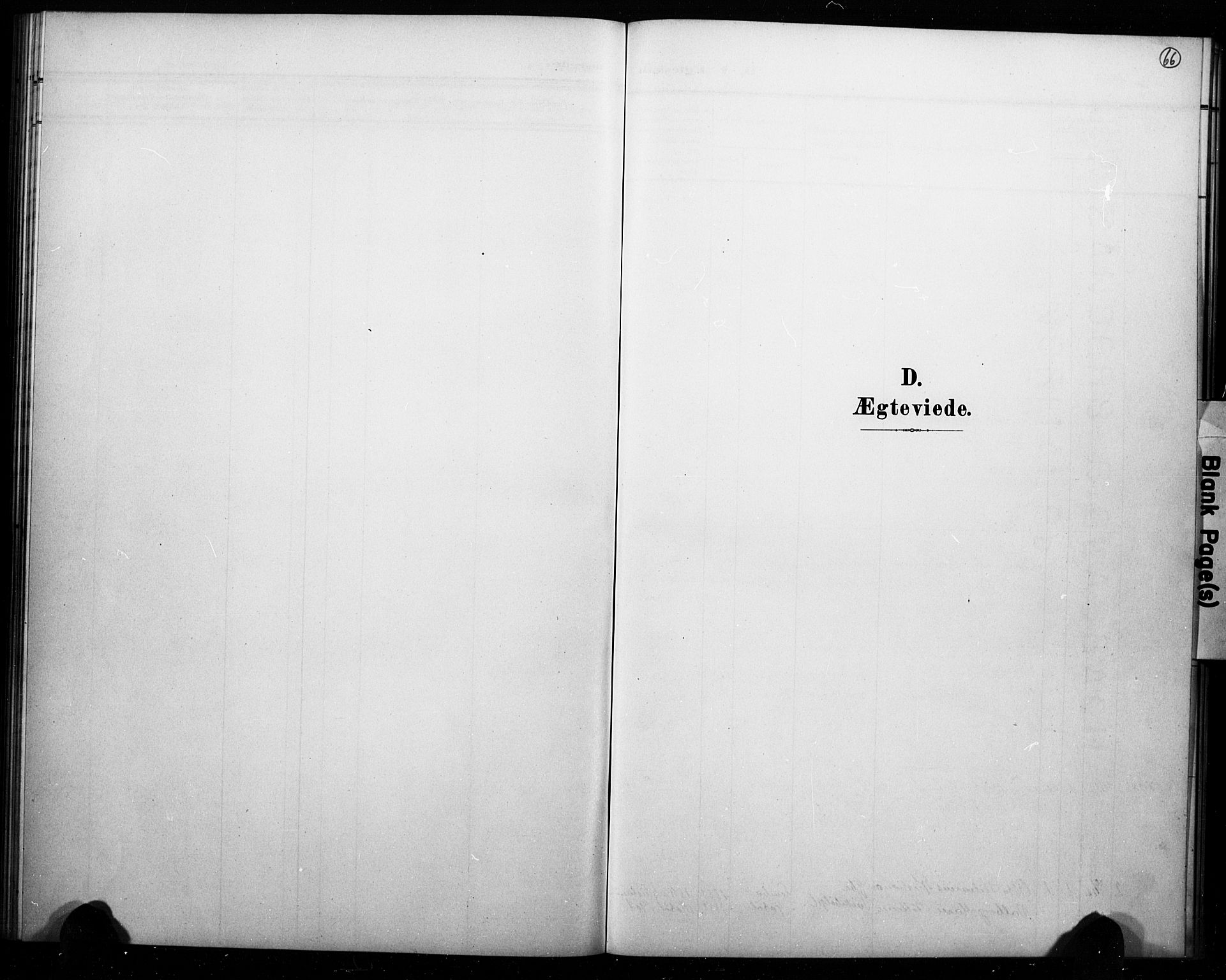Hobøl prestekontor Kirkebøker, AV/SAO-A-2002/G/Ga/L0001: Klokkerbok nr. I 1, 1905-1927, s. 66