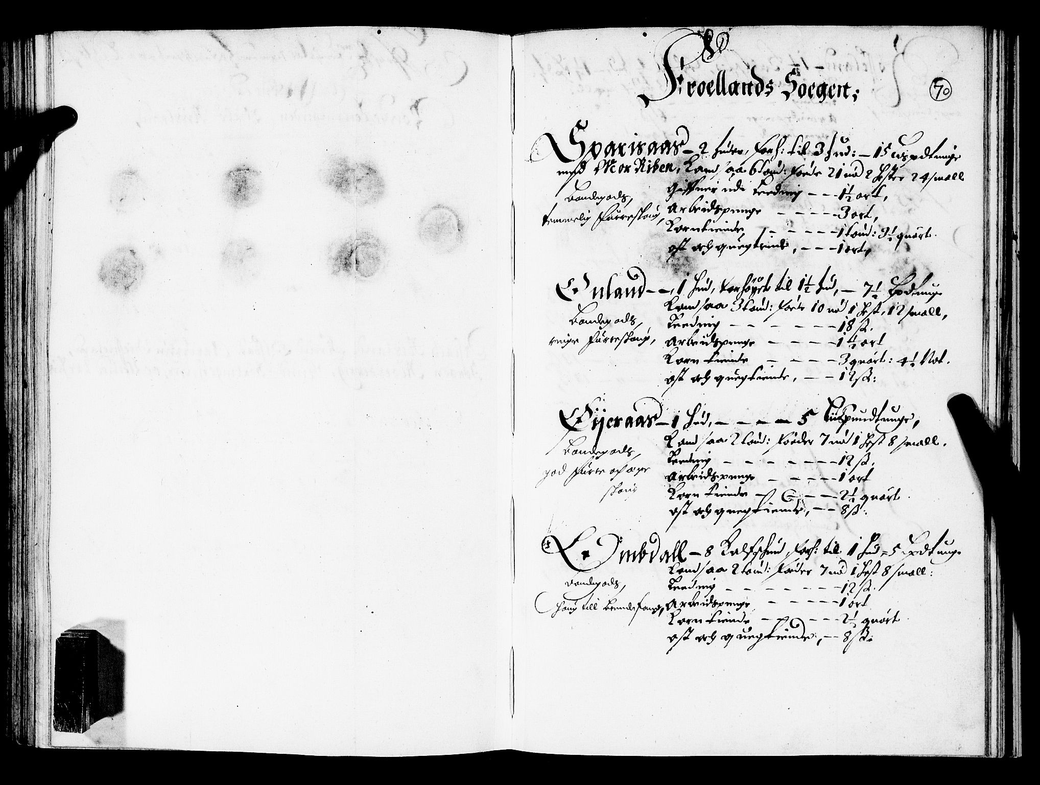 Rentekammeret inntil 1814, Realistisk ordnet avdeling, RA/EA-4070/N/Nb/Nba/L0029: Råbyggelag fogderi, 1668, s. 69b-70a