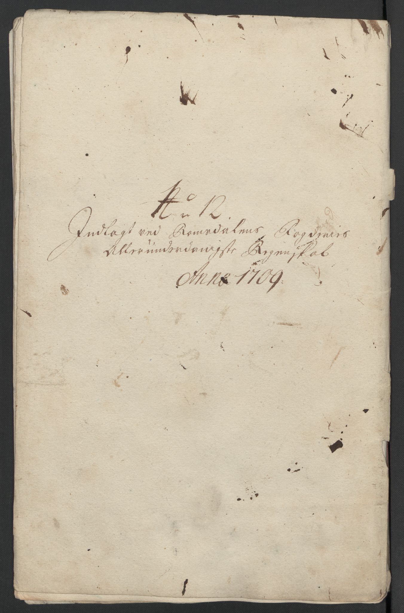 Rentekammeret inntil 1814, Reviderte regnskaper, Fogderegnskap, RA/EA-4092/R55/L3659: Fogderegnskap Romsdal, 1709-1710, s. 138