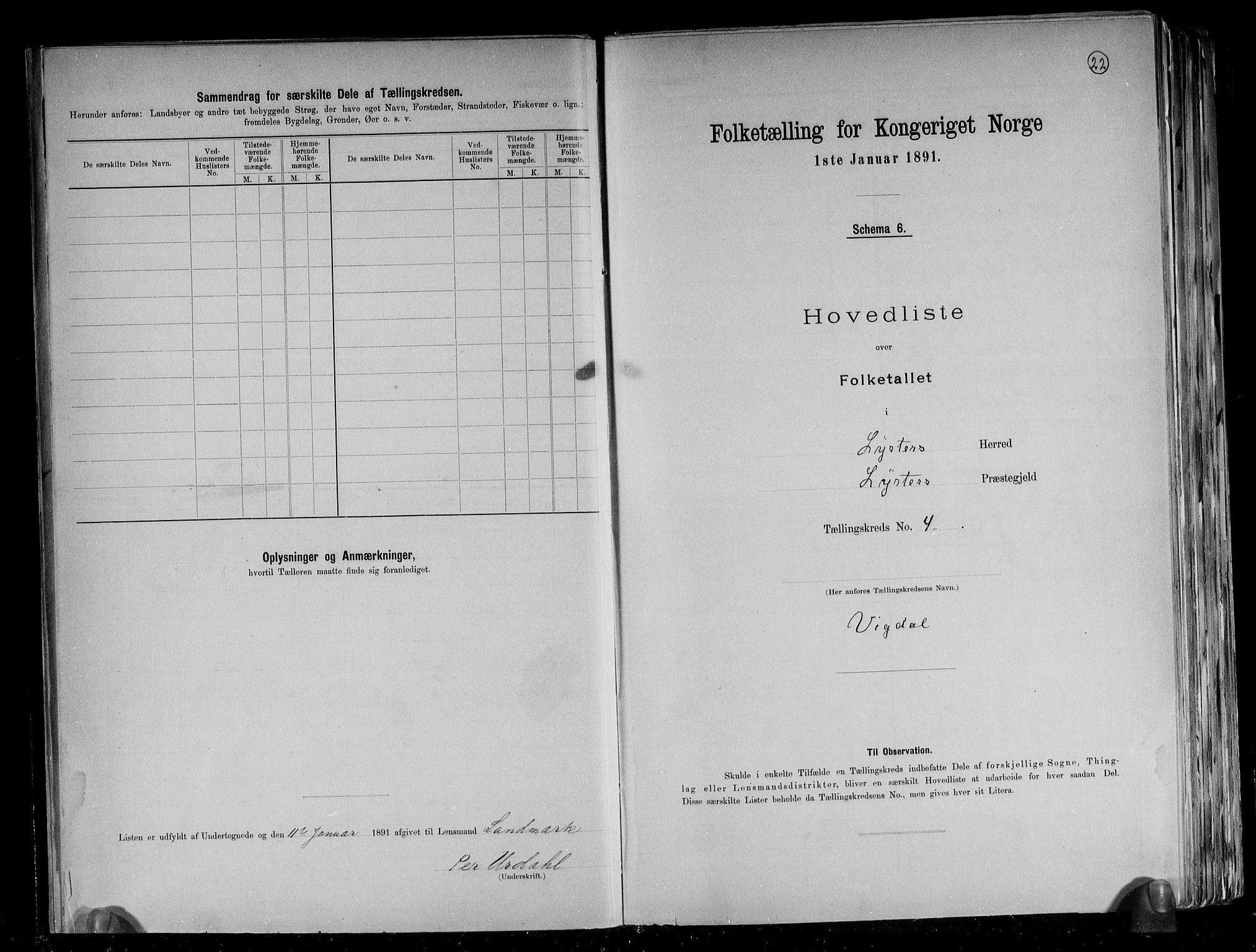 RA, Folketelling 1891 for 1426 Luster herred, 1891, s. 12