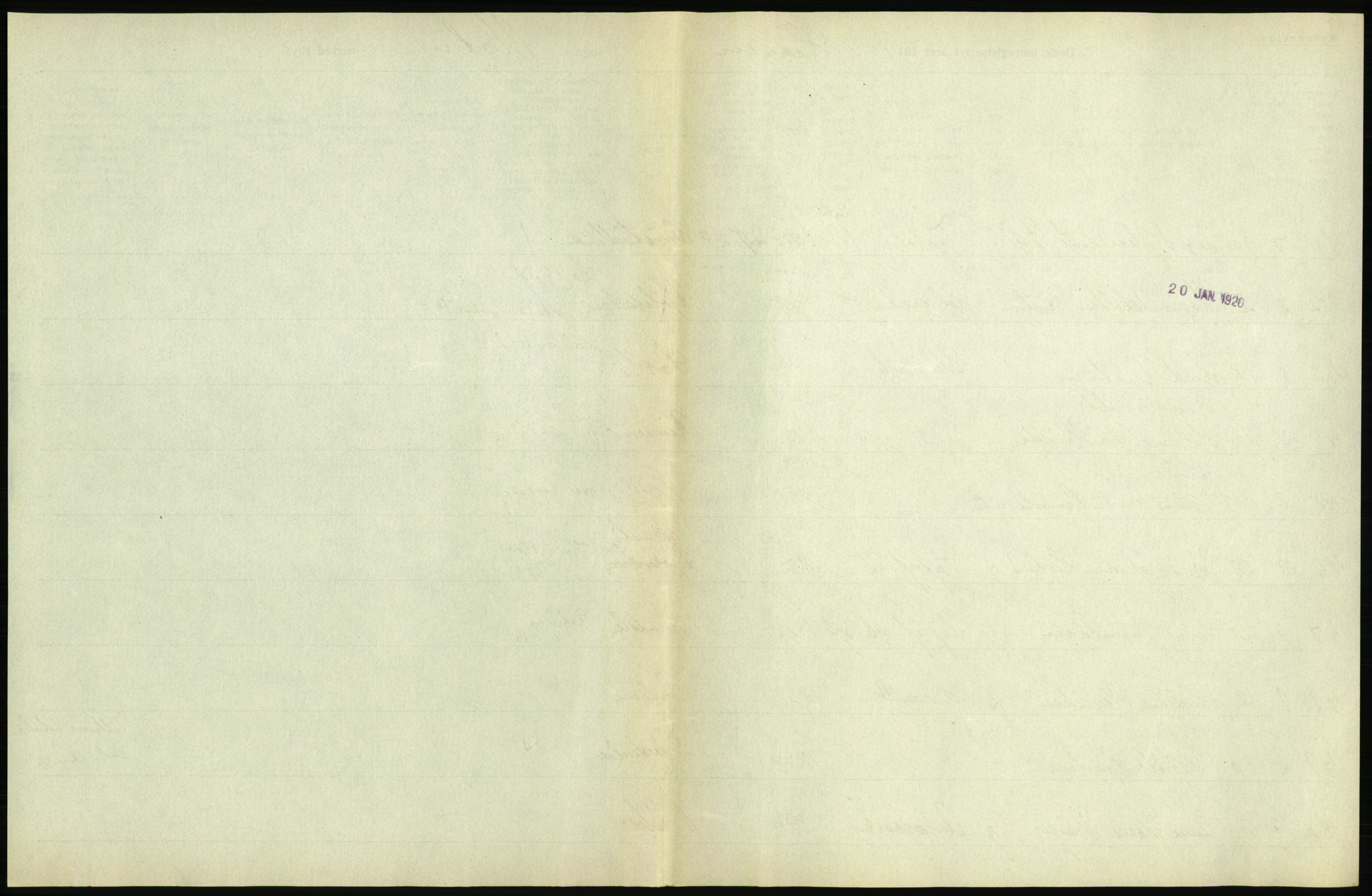 Statistisk sentralbyrå, Sosiodemografiske emner, Befolkning, AV/RA-S-2228/D/Df/Dfb/Dfbi/L0018: Buskerud fylke: Døde. Bygder og byer., 1919, s. 75