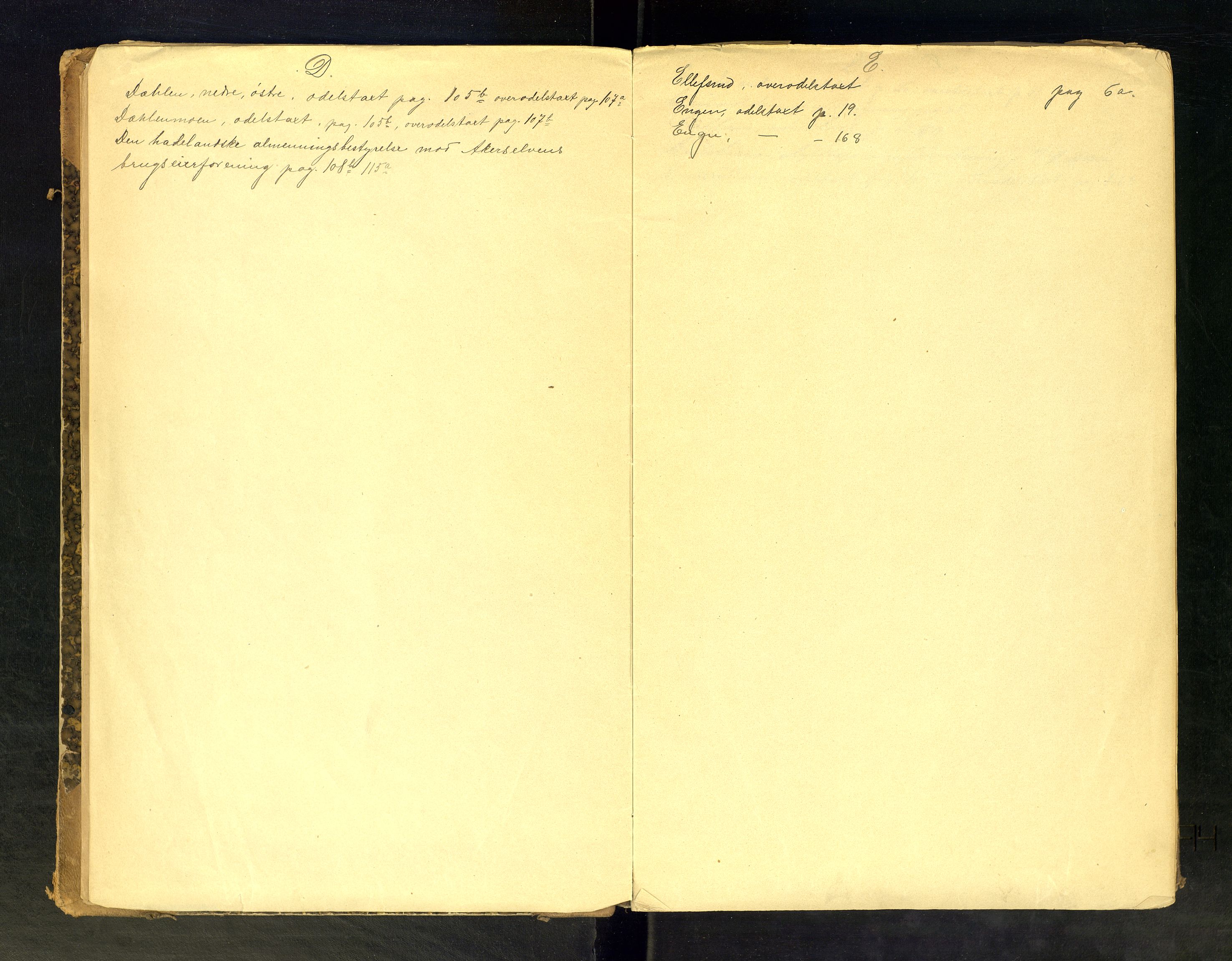 Hadeland og Land tingrett, AV/SAH-TING-010/G/Gd/L0006: Åstedsprotokoll, 1892-1899