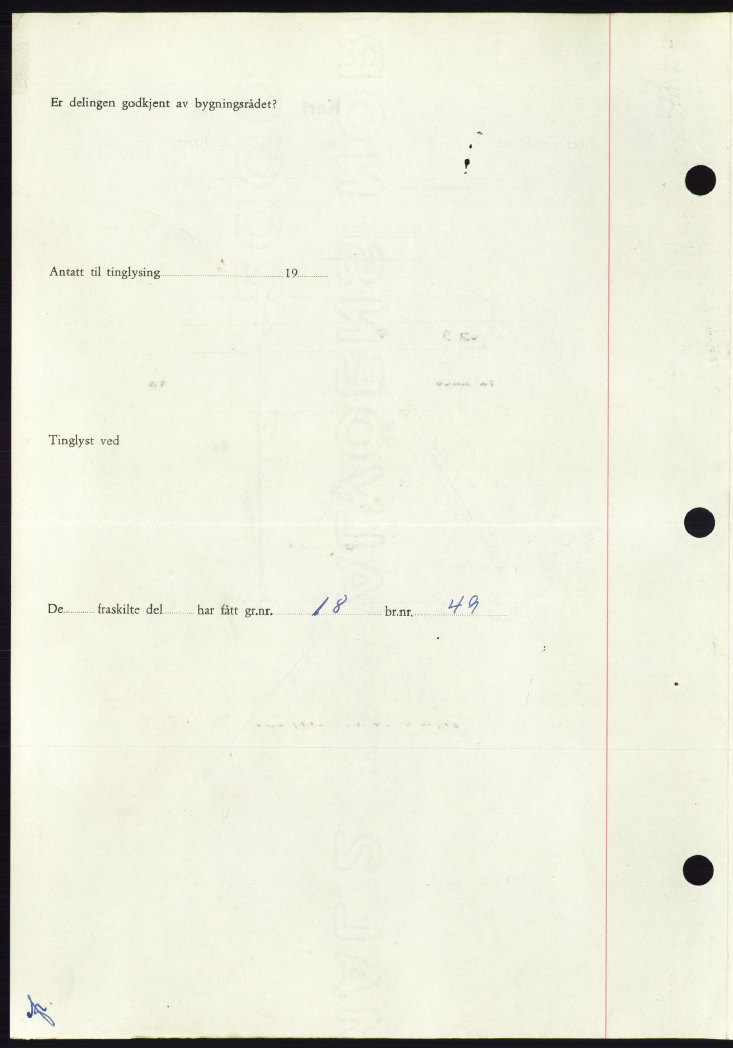 Søre Sunnmøre sorenskriveri, AV/SAT-A-4122/1/2/2C/L0094: Pantebok nr. 20A, 1953-1953, Dagboknr: 719/1953