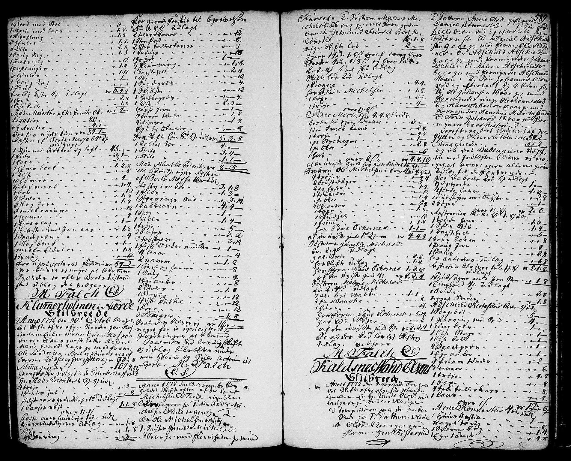 Sunnmøre sorenskriveri, AV/SAT-A-0005/3/3A/L0024: Skifteprotokoll 16B, 1770-1773, s. 588b-589a