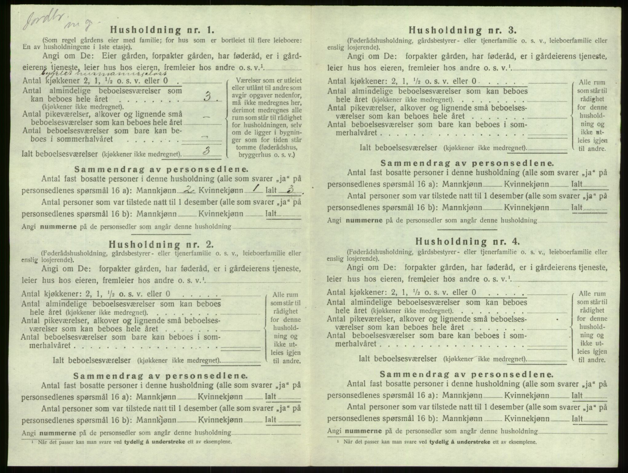 SAB, Folketelling 1920 for 1424 Årdal herred, 1920, s. 402